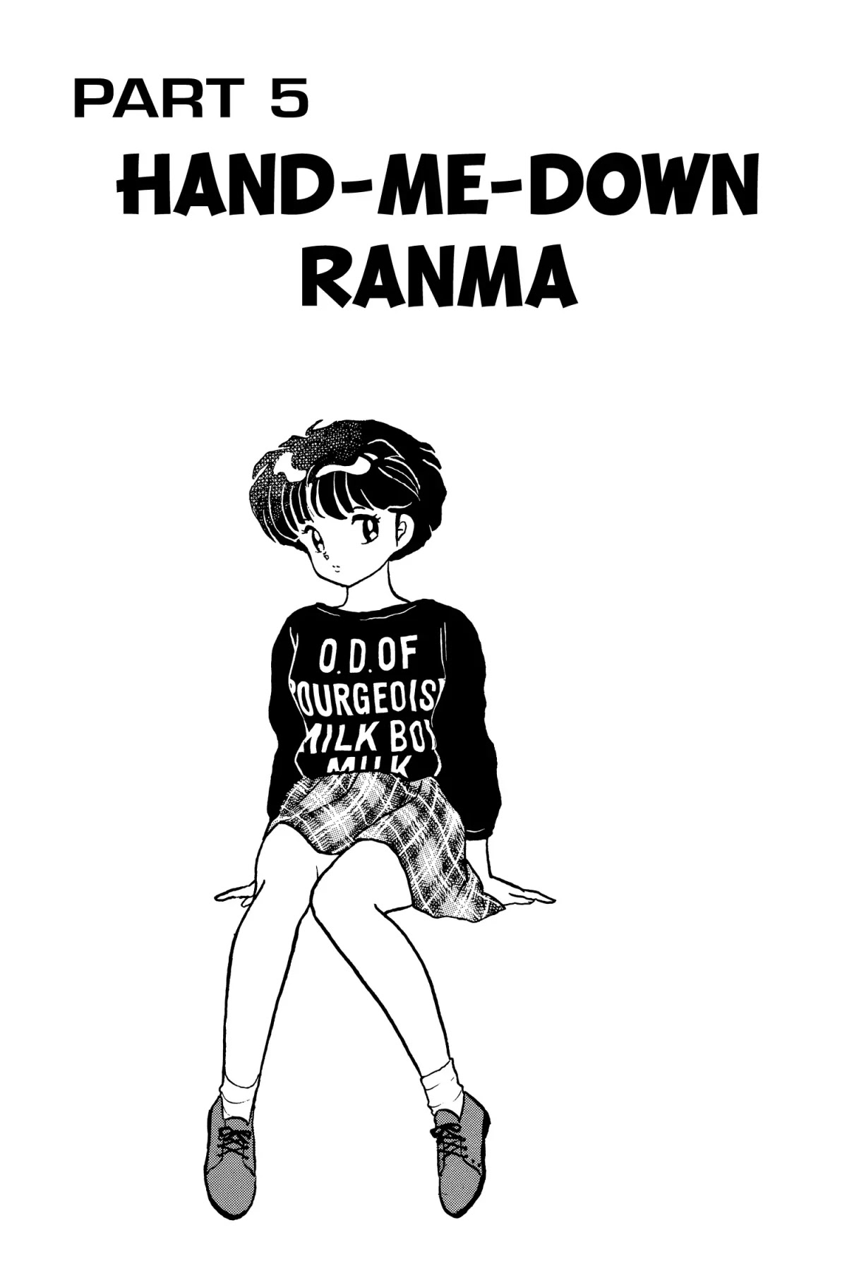 Ranma 1/2 Chapter 173 page 1 - Chapter 173: Hand-Me-Down Ranma