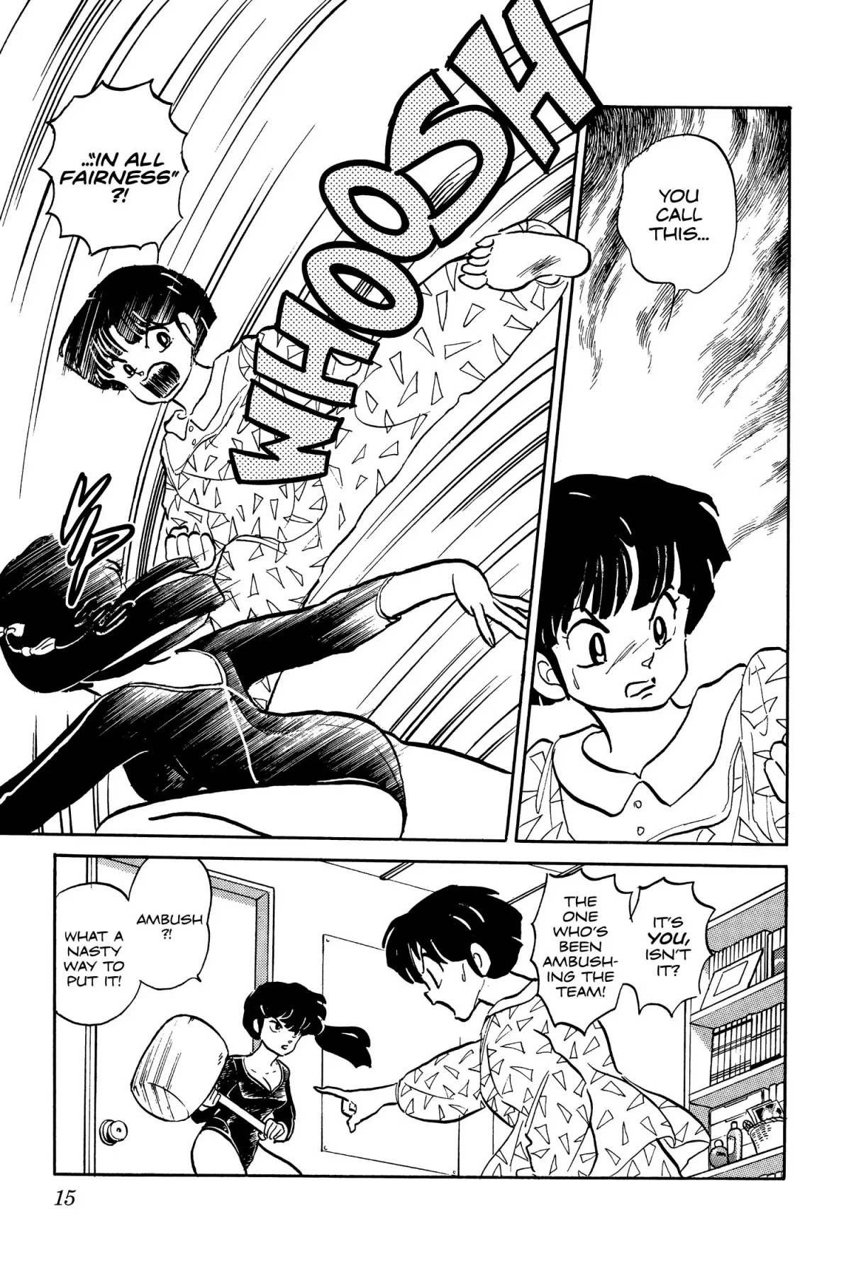 Ranma 1/2 Chapter 18 page 15 - Chapter 18: The Love of the Black Rose