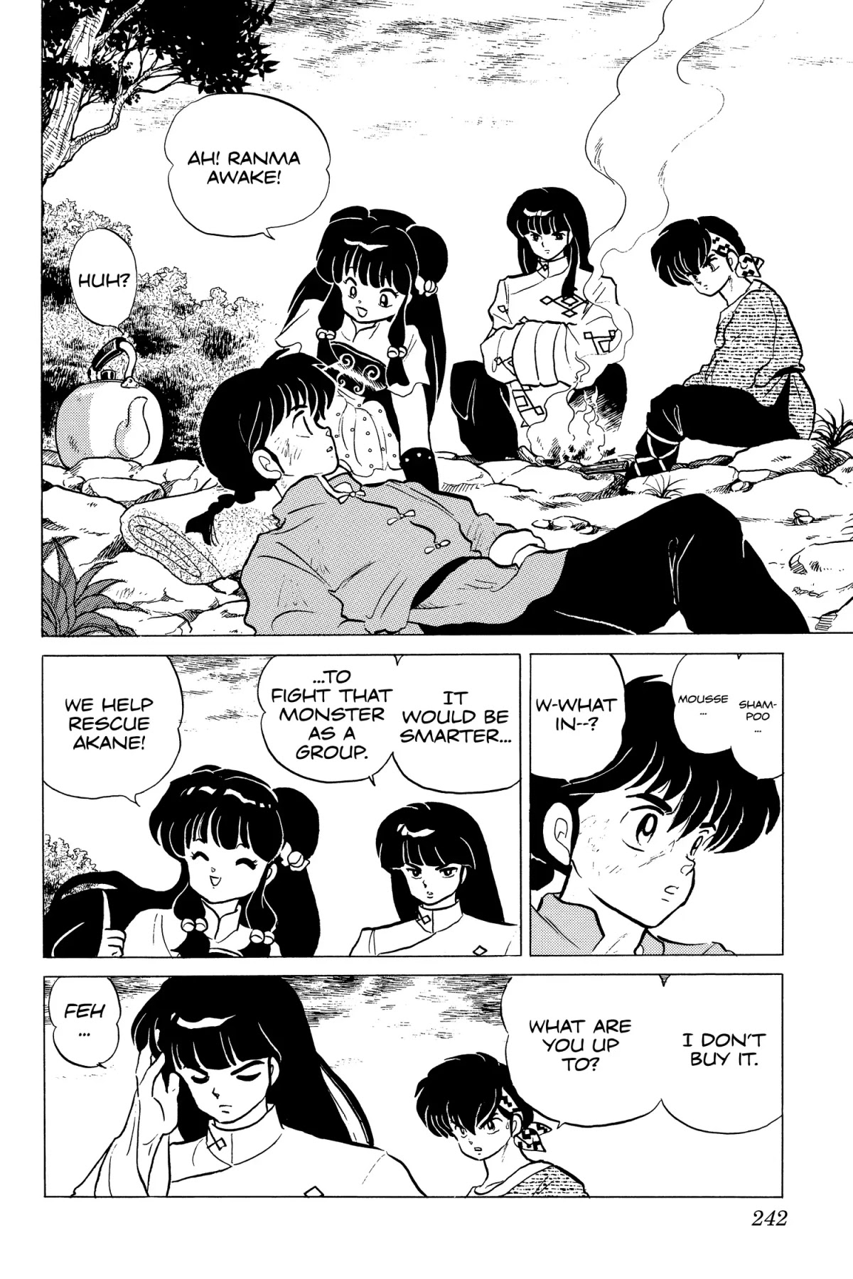Ranma 1/2 Chapter 183 page 12 - Chapter 183: S.W.A.T. (Save Widdle Akane Team)