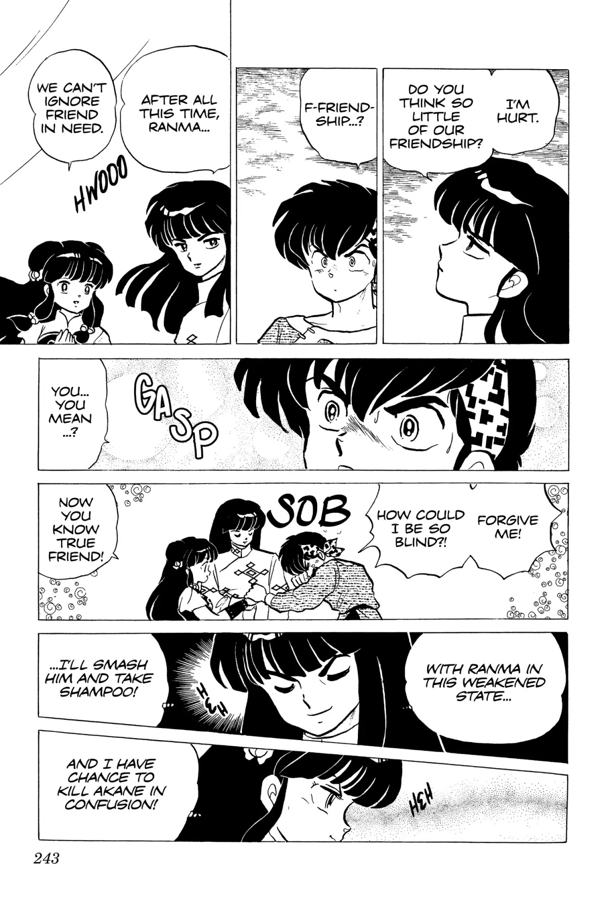 Ranma 1/2 Chapter 183 page 13 - Chapter 183: S.W.A.T. (Save Widdle Akane Team)
