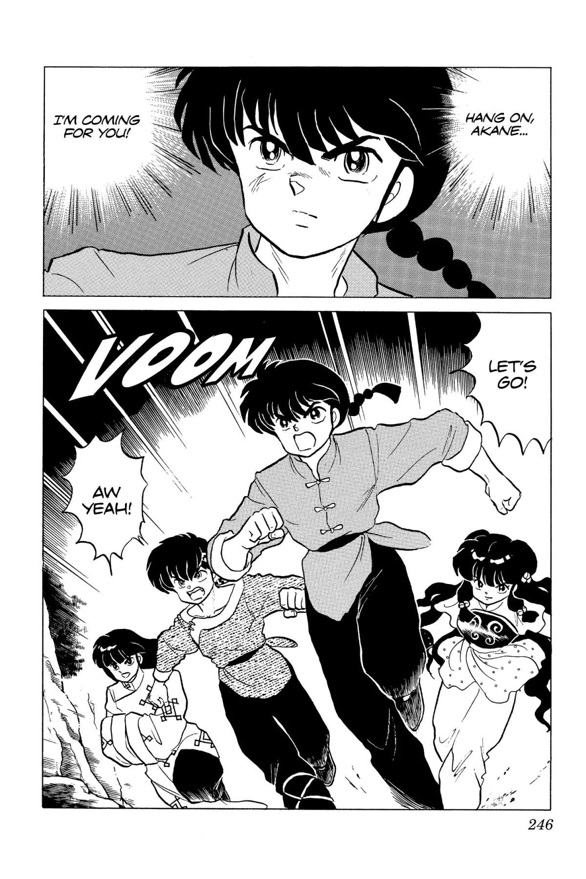 Ranma 1/2 Chapter 183 page 16 - Chapter 183: S.W.A.T. (Save Widdle Akane Team)