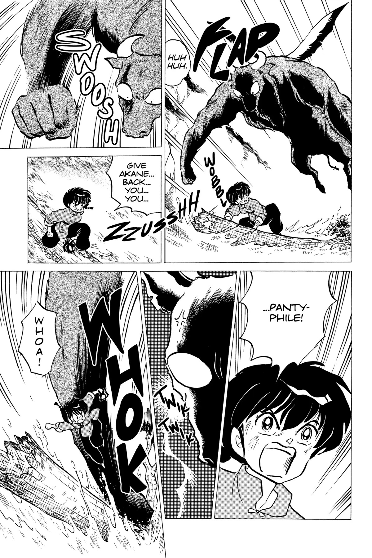 Ranma 1/2 Chapter 183 page 3 - Chapter 183: S.W.A.T. (Save Widdle Akane Team)