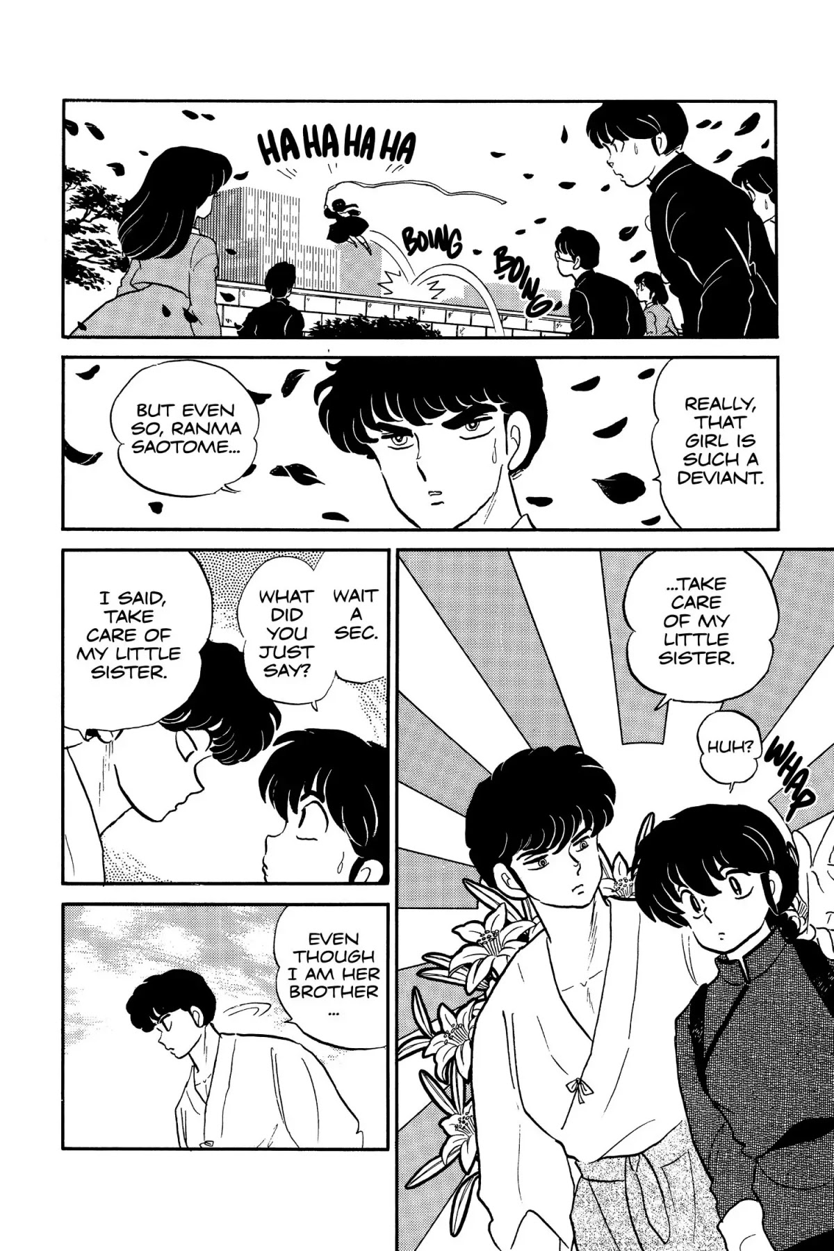 Ranma 1/2 Chapter 19 page 12 - Chapter 19: Take Care of my Sister