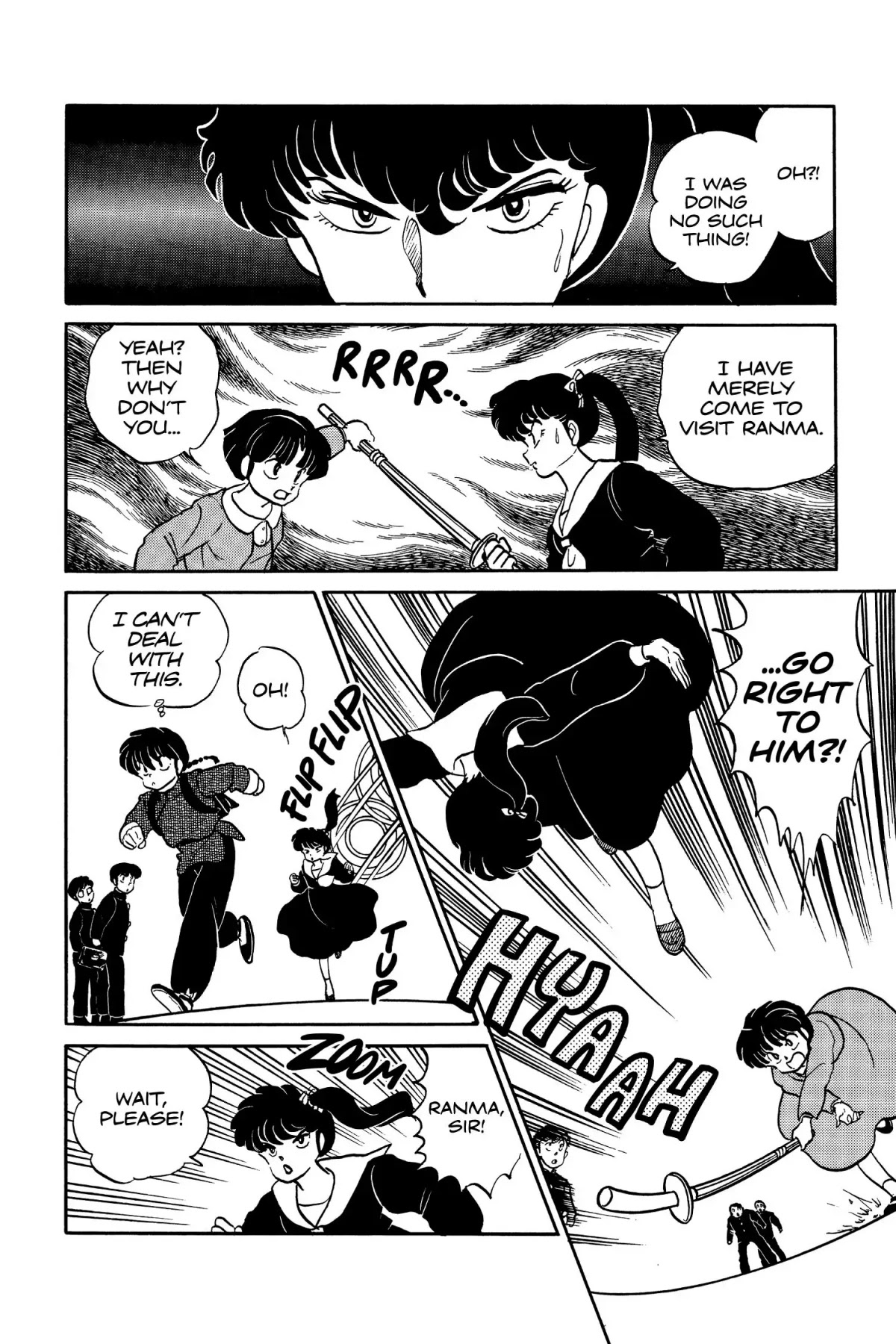 Ranma 1/2 Chapter 19 page 4 - Chapter 19: Take Care of my Sister