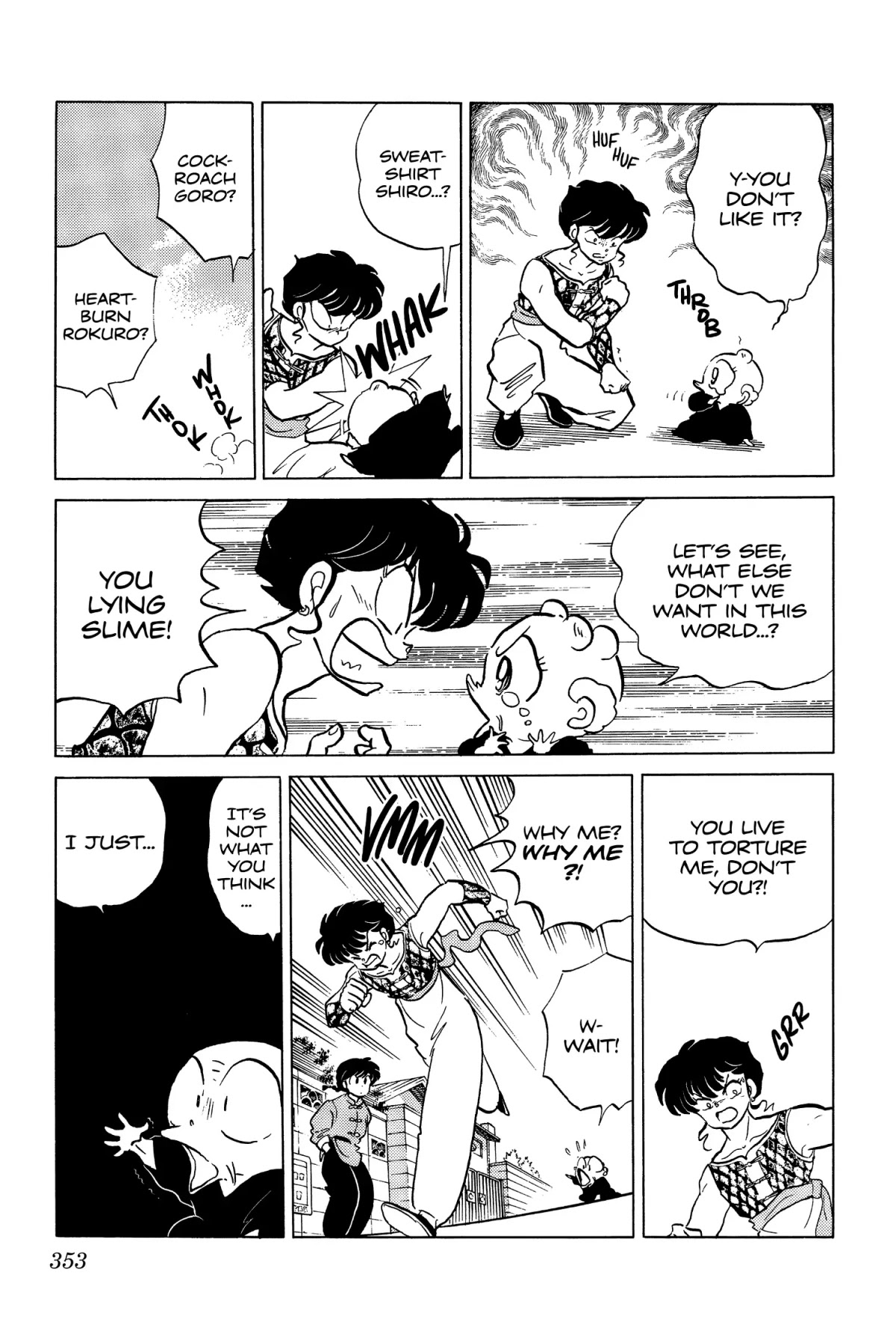 Ranma 1/2 Chapter 190 page 11 - Chapter 190: And Back and Back and Back...