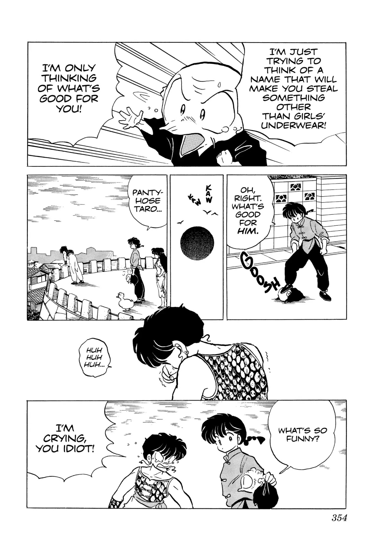 Ranma 1/2 Chapter 190 page 12 - Chapter 190: And Back and Back and Back...