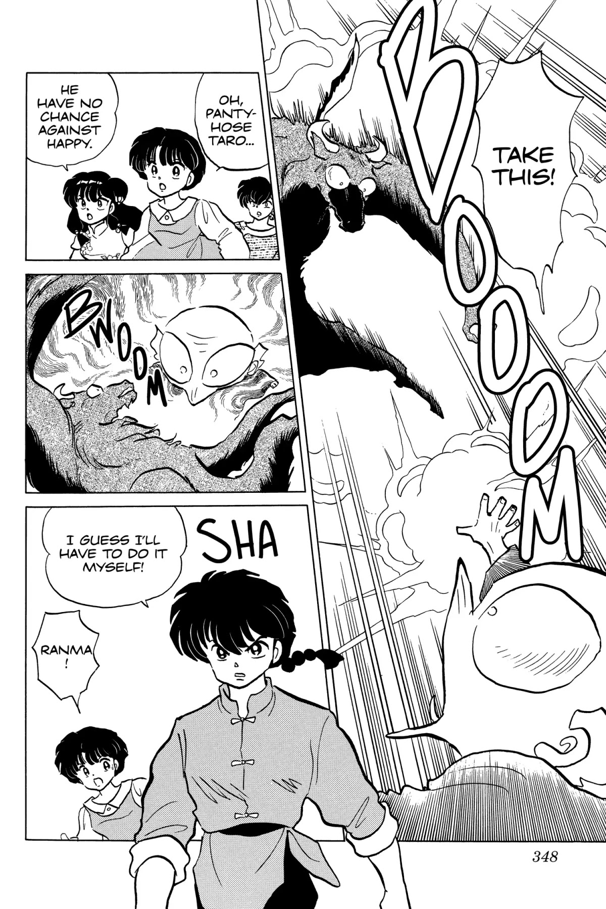 Ranma 1/2 Chapter 190 page 6 - Chapter 190: And Back and Back and Back...