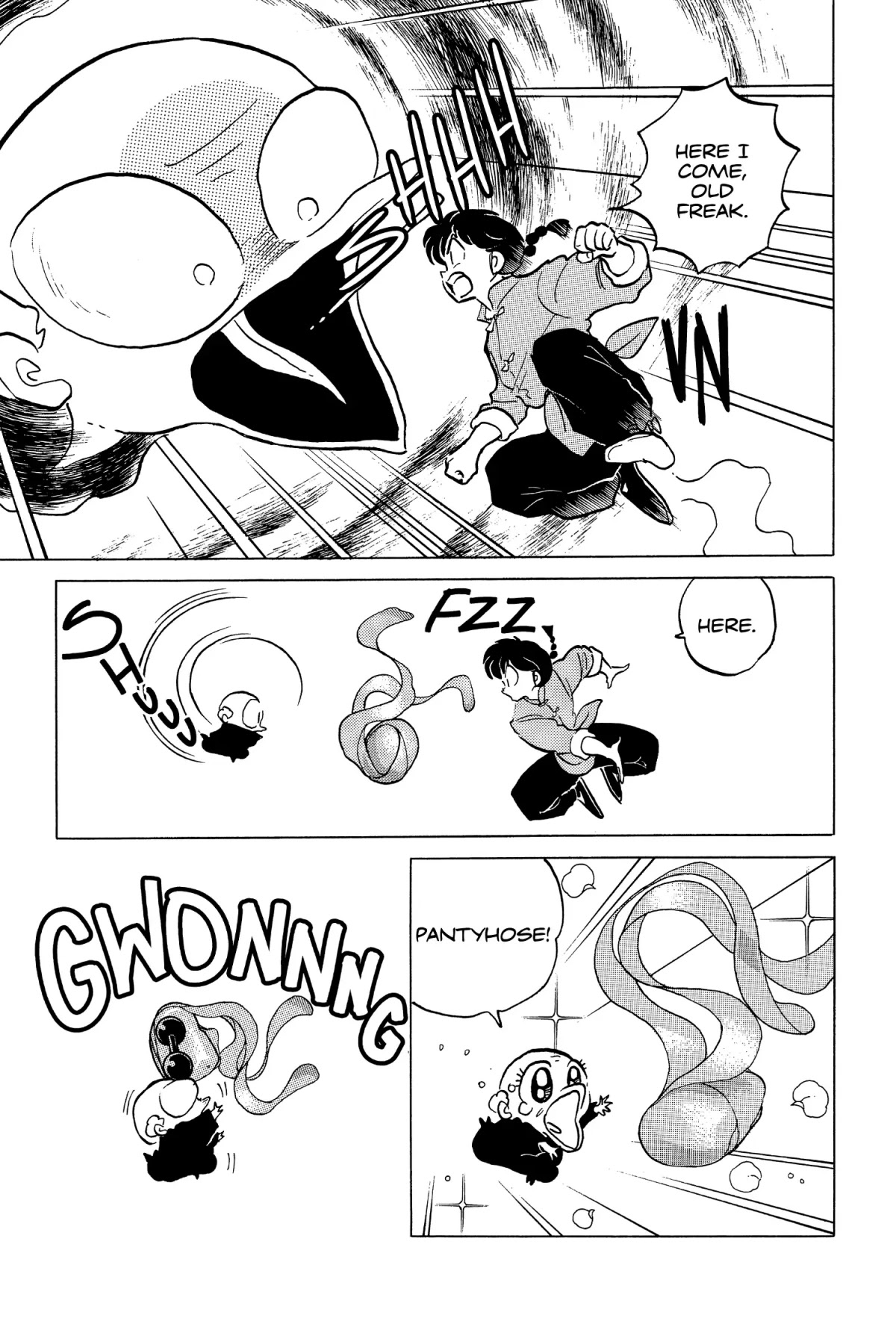 Ranma 1/2 Chapter 190 page 7 - Chapter 190: And Back and Back and Back...