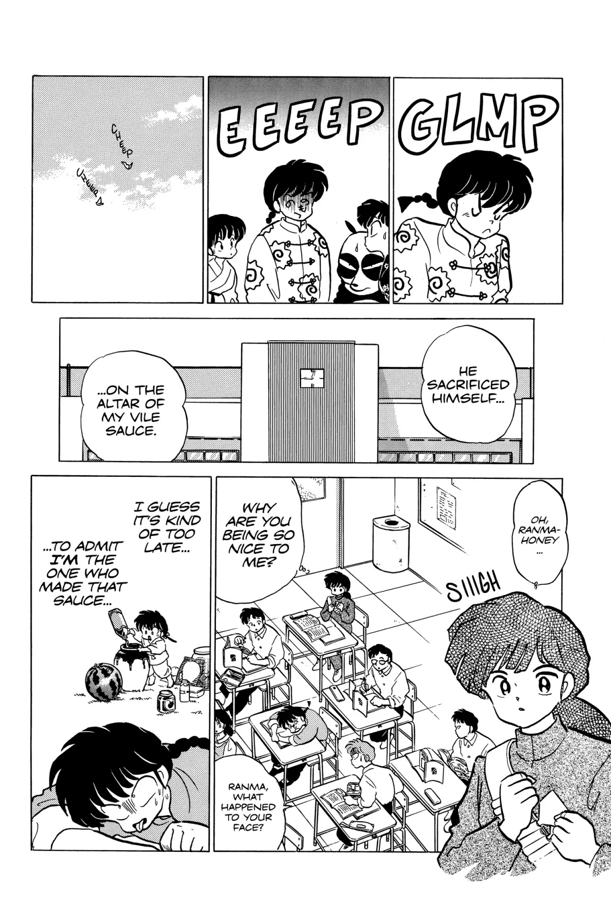 Ranma 1/2 Chapter 195 page 6 - Chapter 195: For the Love of Sauce