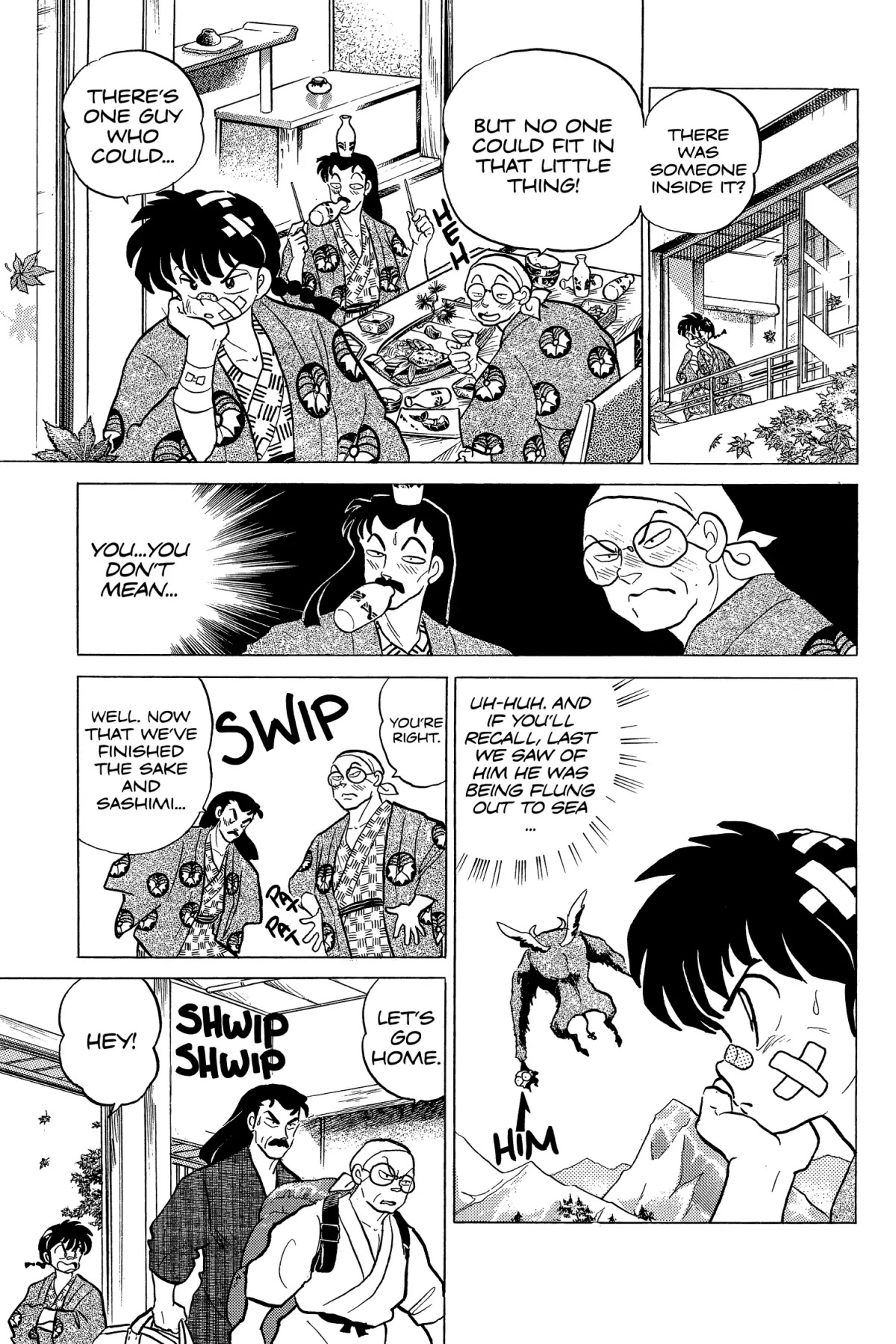 Ranma 1/2 Chapter 199 page 7 - Chapter 199: Nightmare on Hot Springs Street