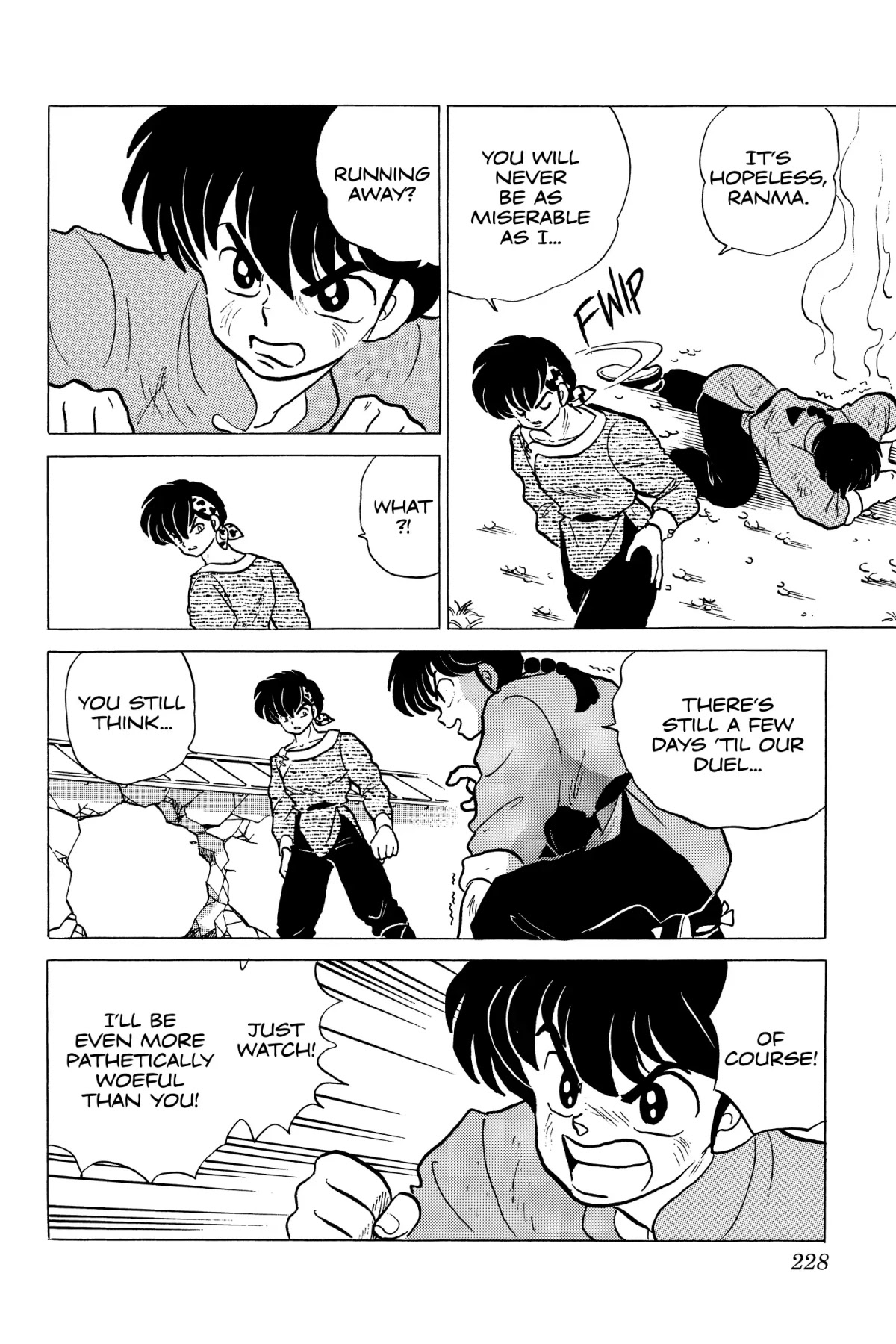 Ranma 1/2 Chapter 204 page 12 - Chapter 204: Unlucky Blow