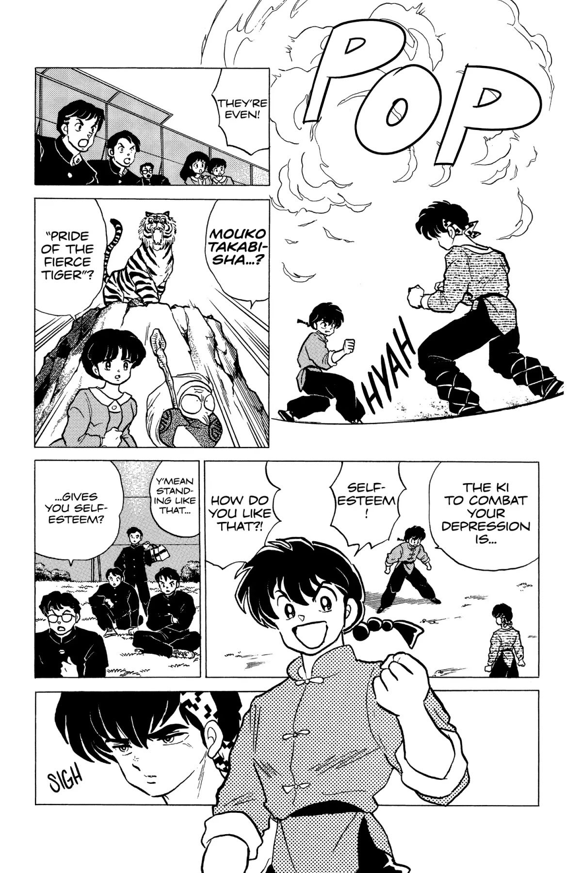Ranma 1/2 Chapter 206 page 6 - Chapter 206: Lion Versus Tiger!