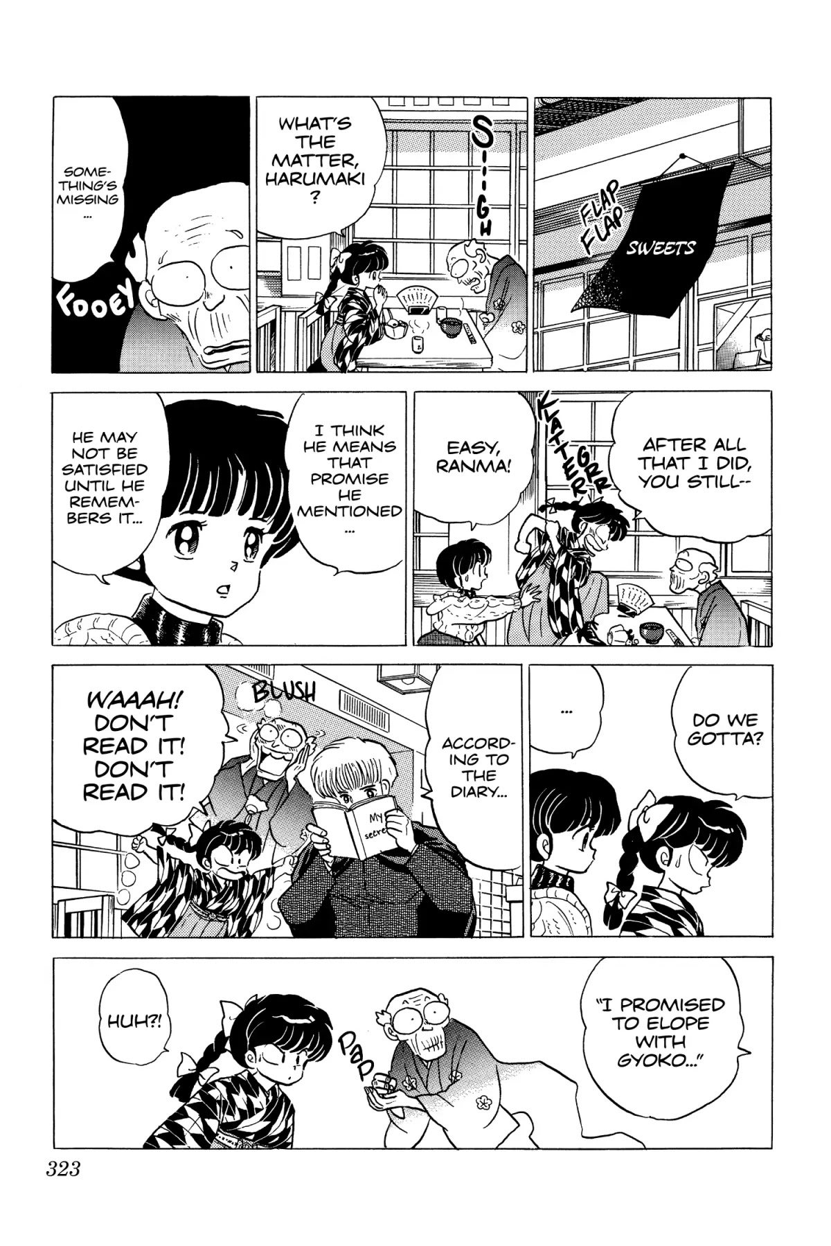 Ranma 1/2 Chapter 210 page 11 - Chapter 210: The Plum and the Prune