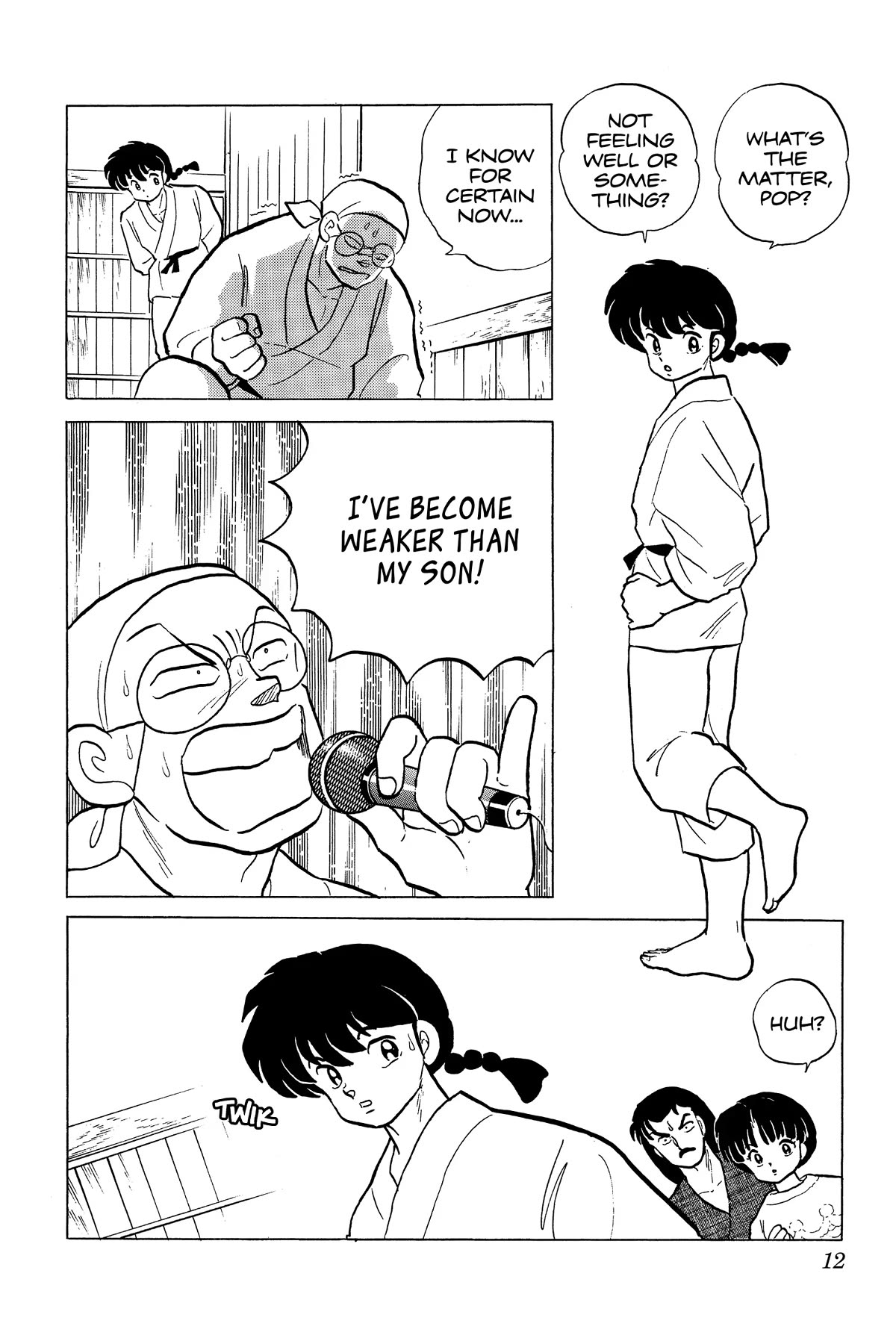 Ranma 1/2 Chapter 213 page 12 - Chapter 213: When Daddy was Strong