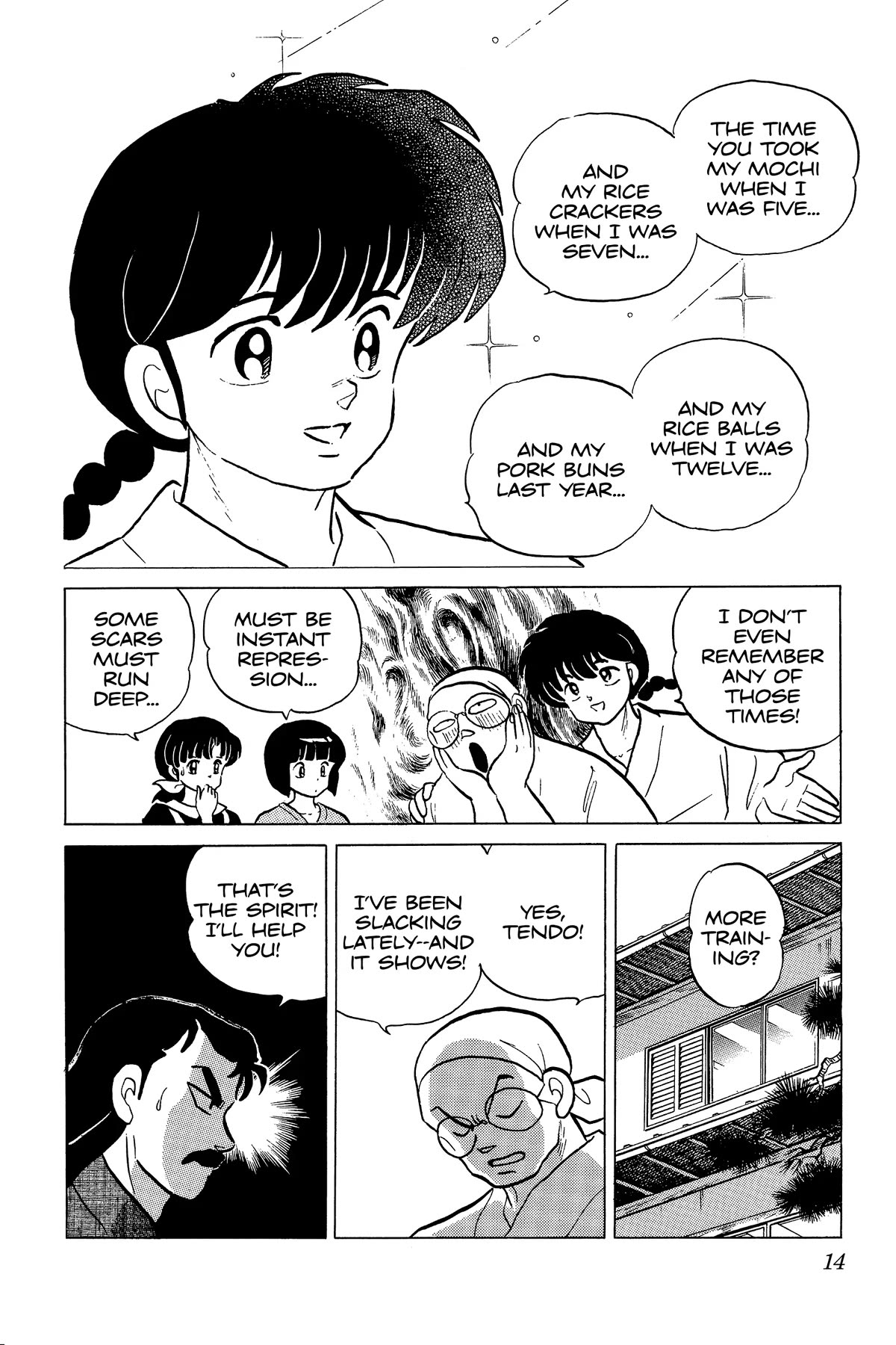 Ranma 1/2 Chapter 213 page 14 - Chapter 213: When Daddy was Strong