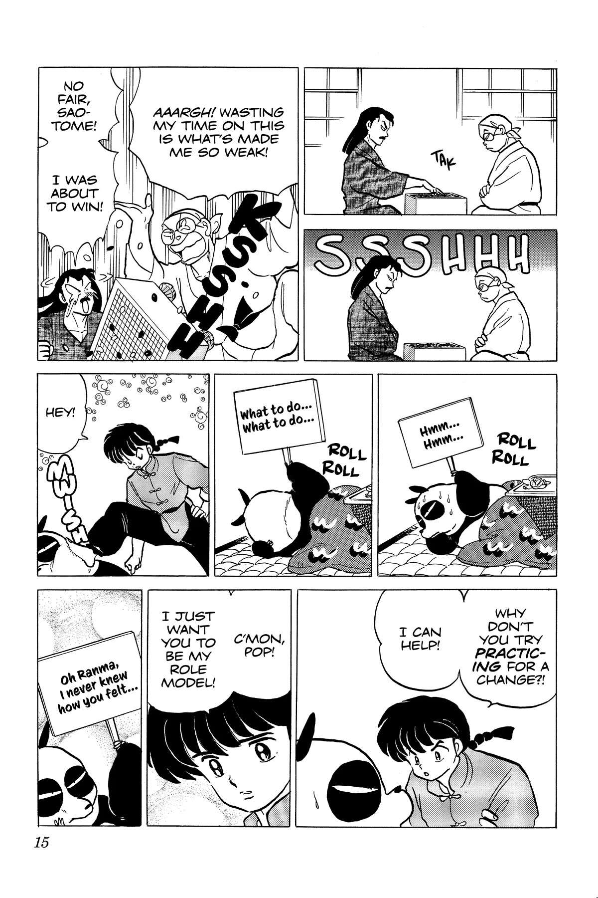Ranma 1/2 Chapter 213 page 15 - Chapter 213: When Daddy was Strong