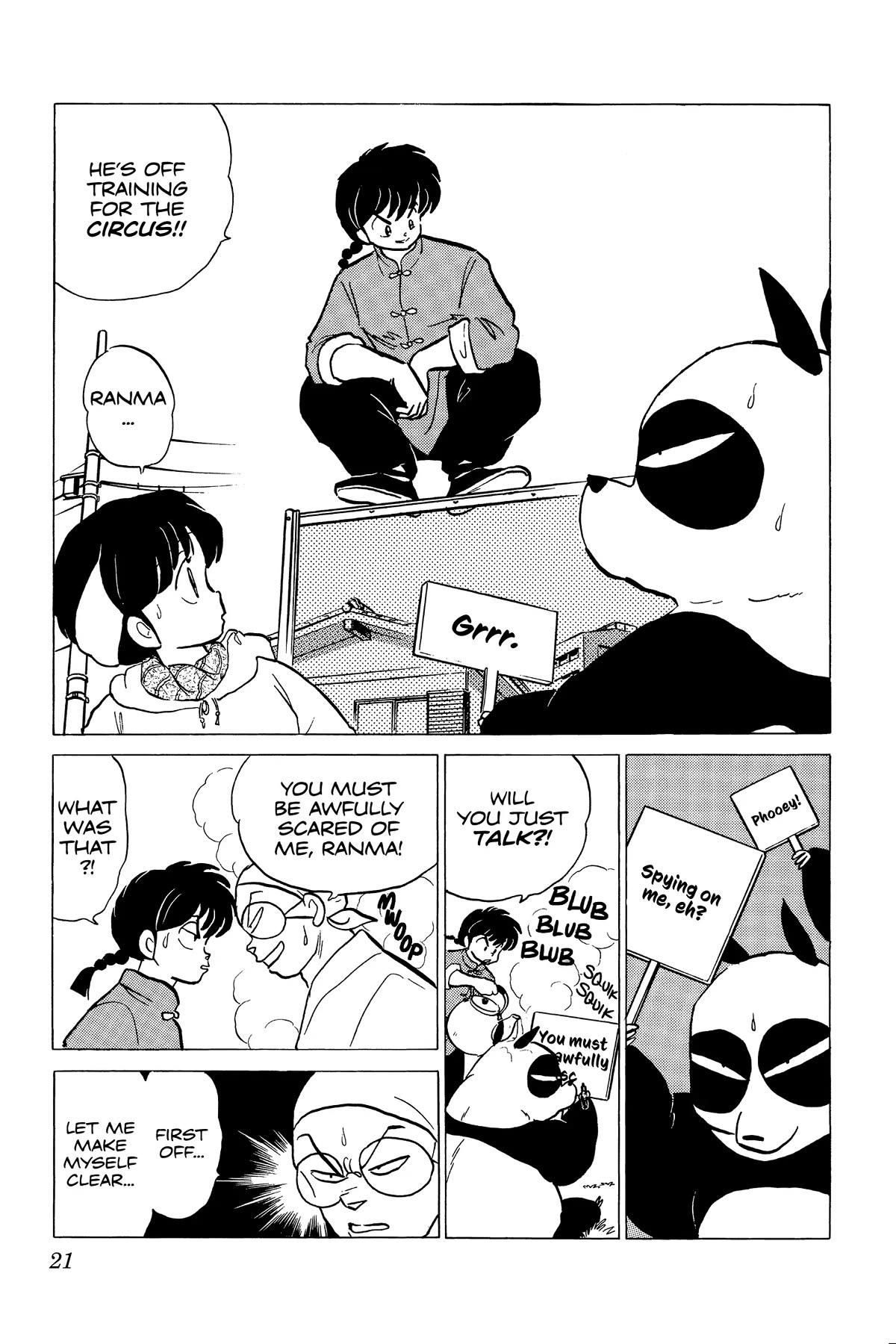 Ranma 1/2 Chapter 213 page 21 - Chapter 213: When Daddy was Strong