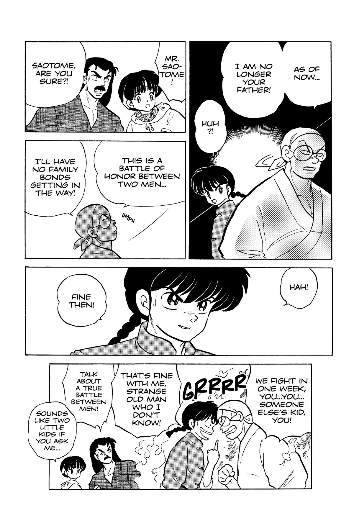 Ranma 1/2 Chapter 213 page 22 - Chapter 213: When Daddy was Strong