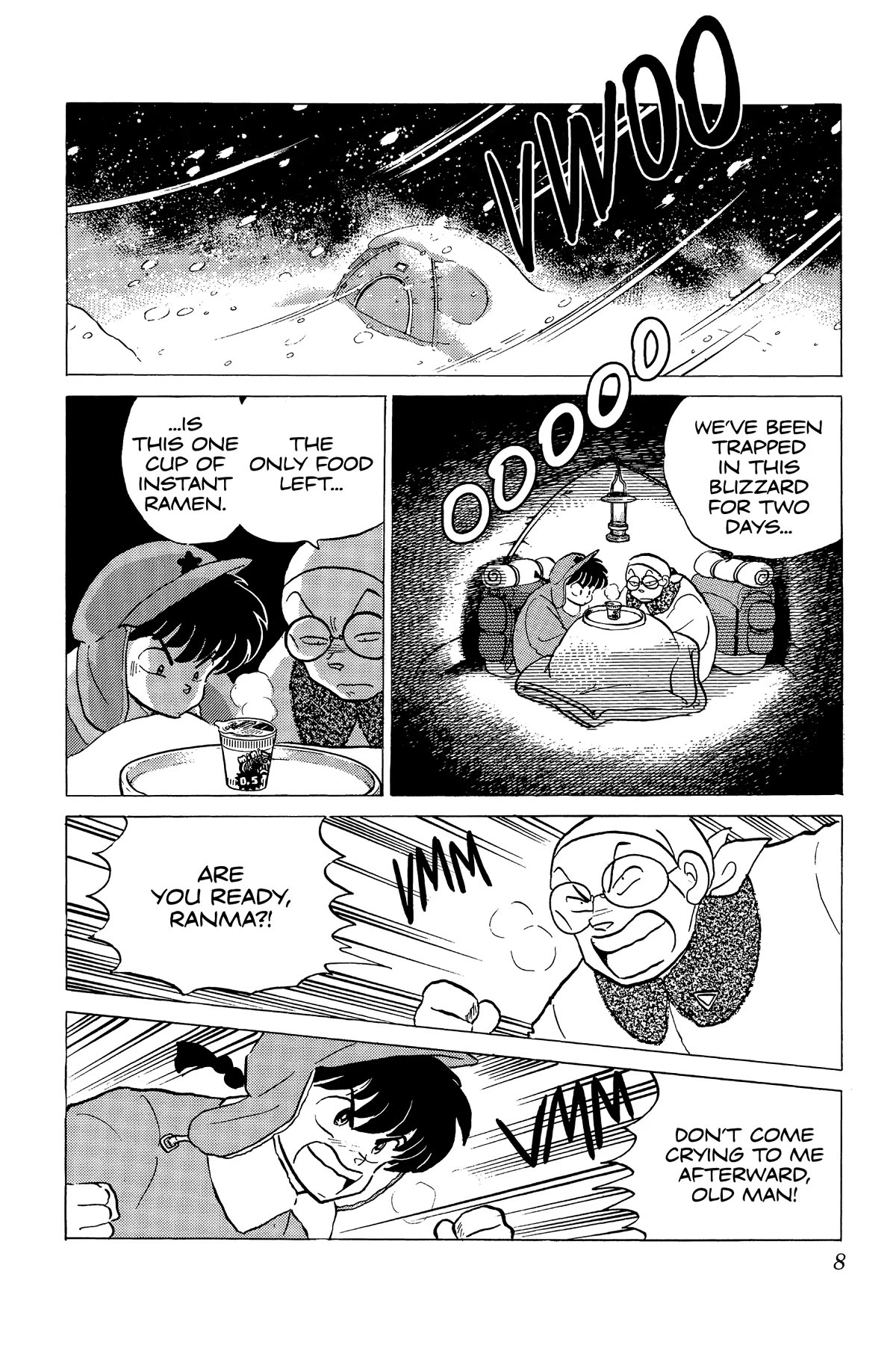 Ranma 1/2 Chapter 213 page 8 - Chapter 213: When Daddy was Strong