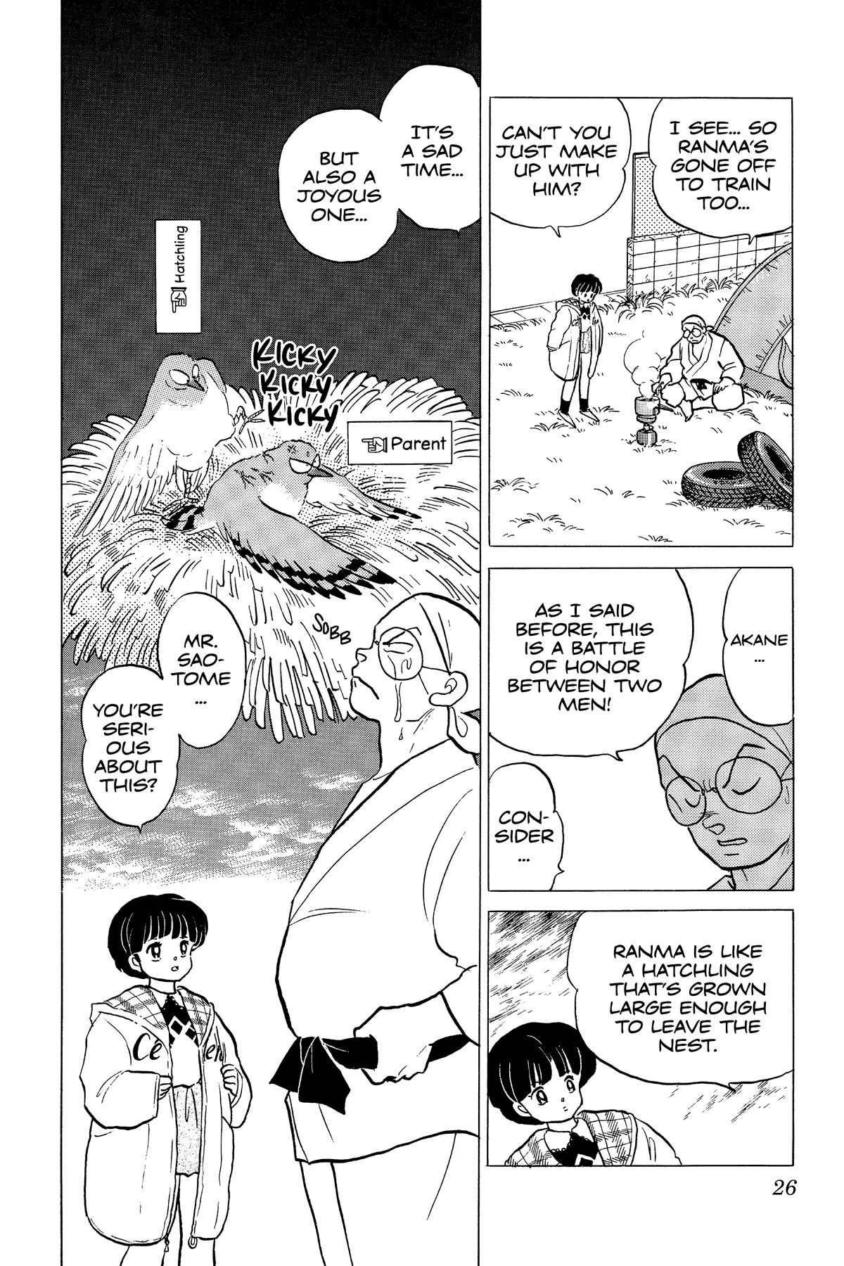 Ranma 1/2 Chapter 214 page 4 - Chapter 214: Time to Leave the Nest