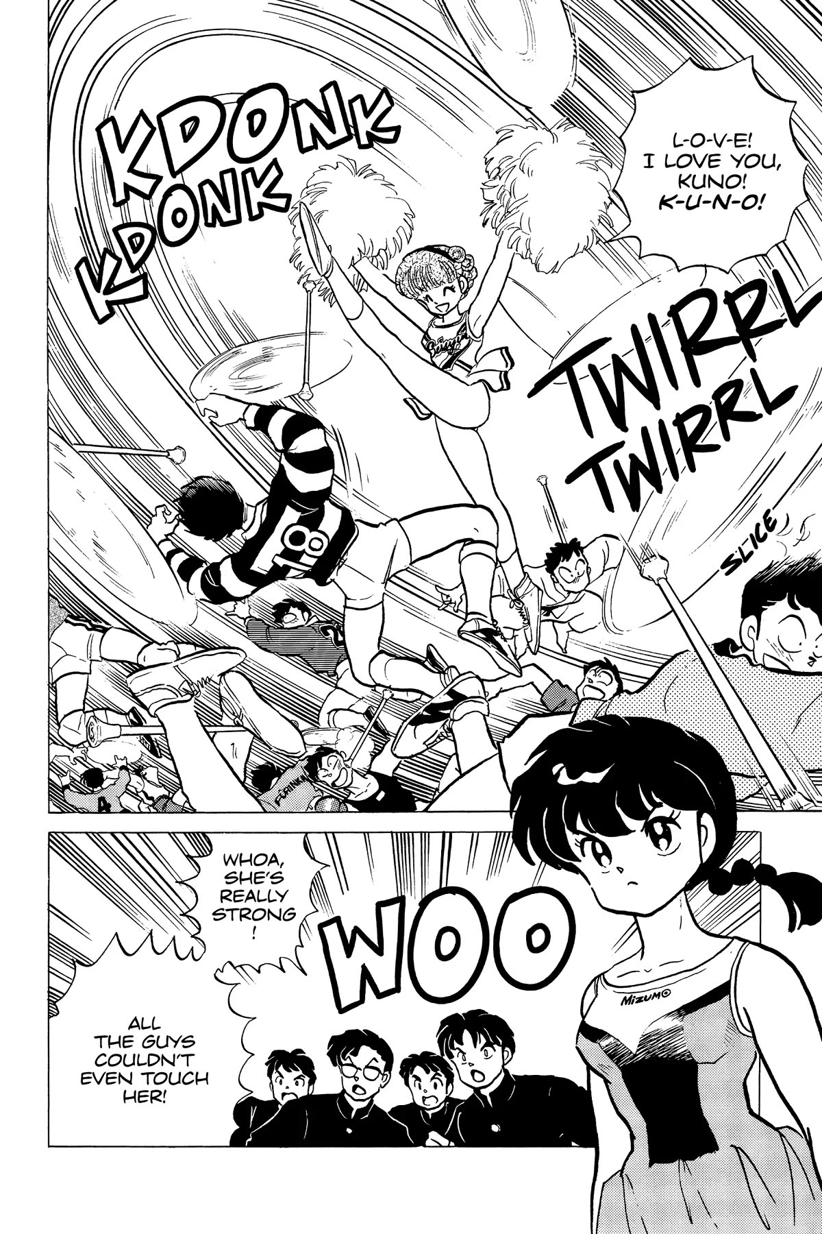 Ranma 1/2 Chapter 220 page 8 - Chapter 220: Cheerleading for Love