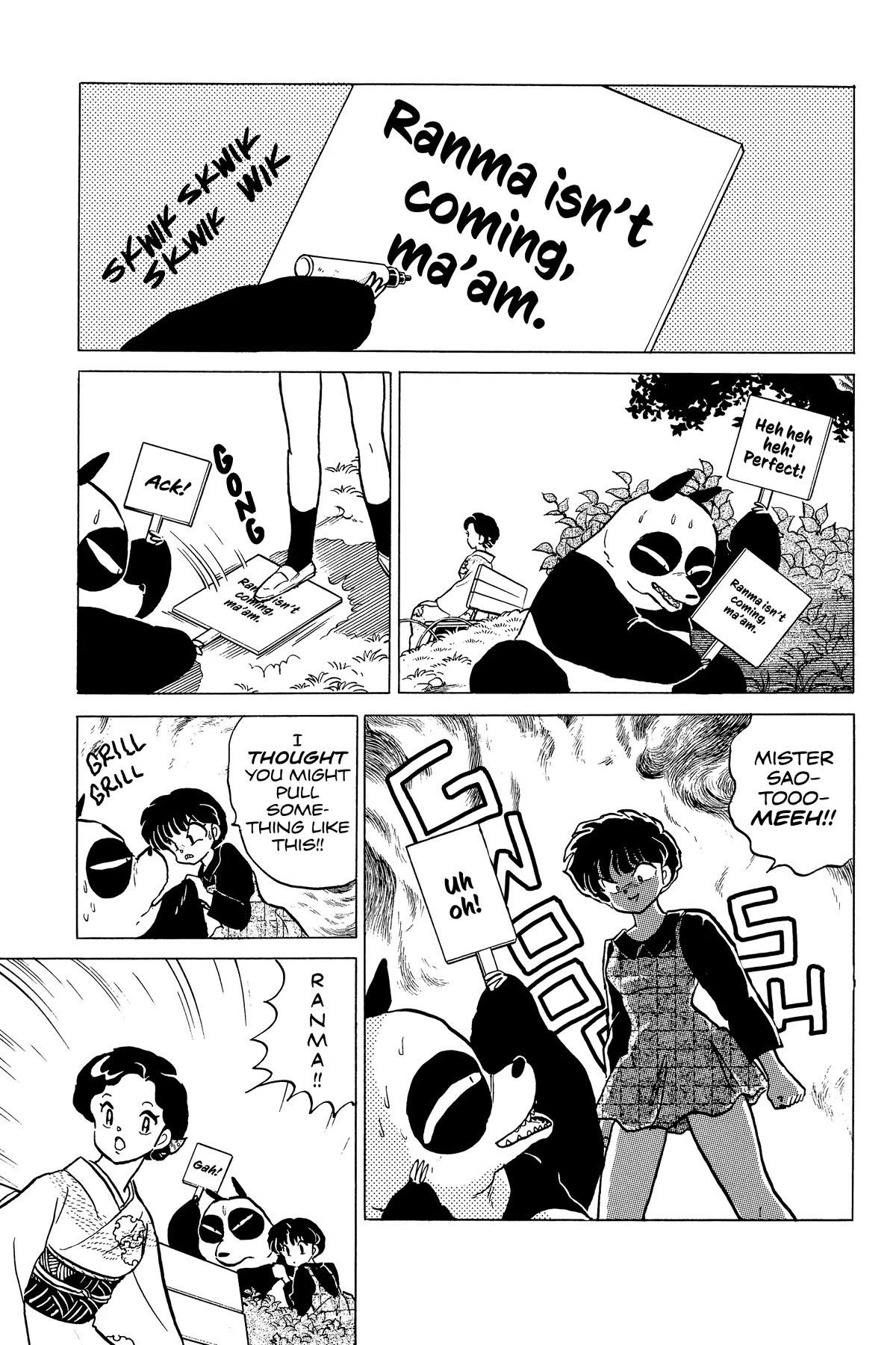 Ranma 1/2 Chapter 228 page 13 - Chapter 228: Even If It's Just a Glance