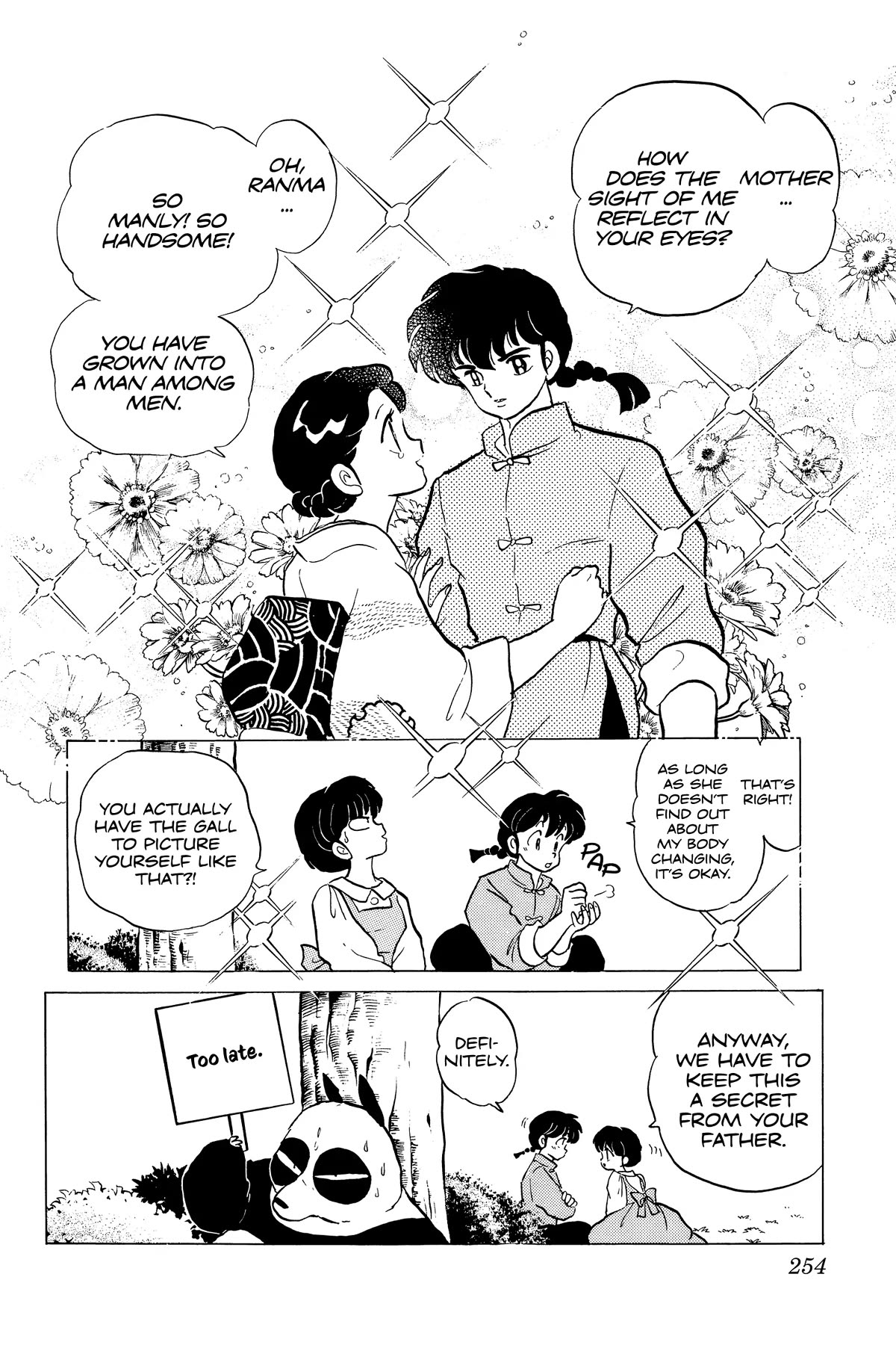 Ranma 1/2 Chapter 228 page 6 - Chapter 228: Even If It's Just a Glance
