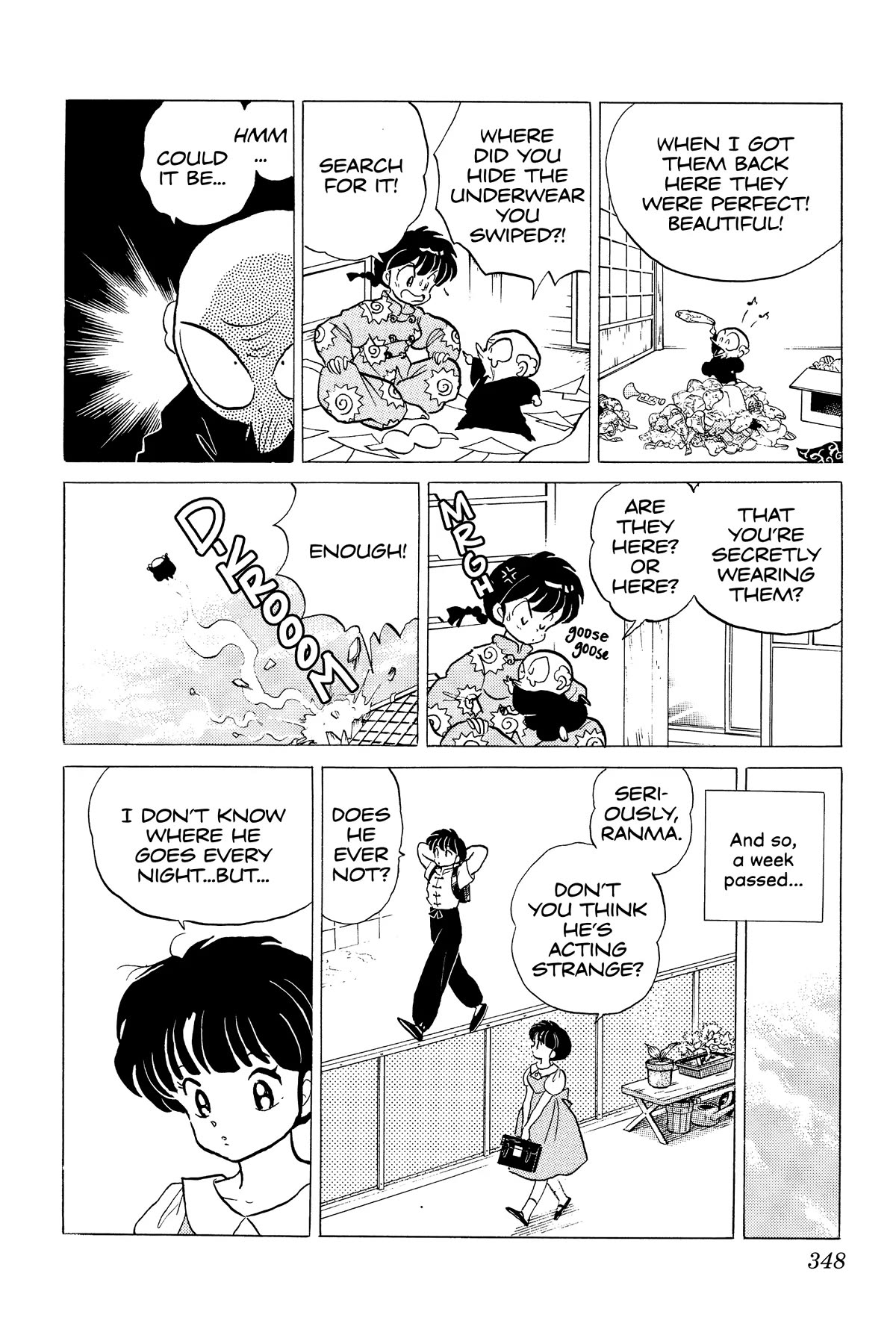 Ranma 1/2 Chapter 234 page 4 - Chapter 234: The Phantom Lingerie