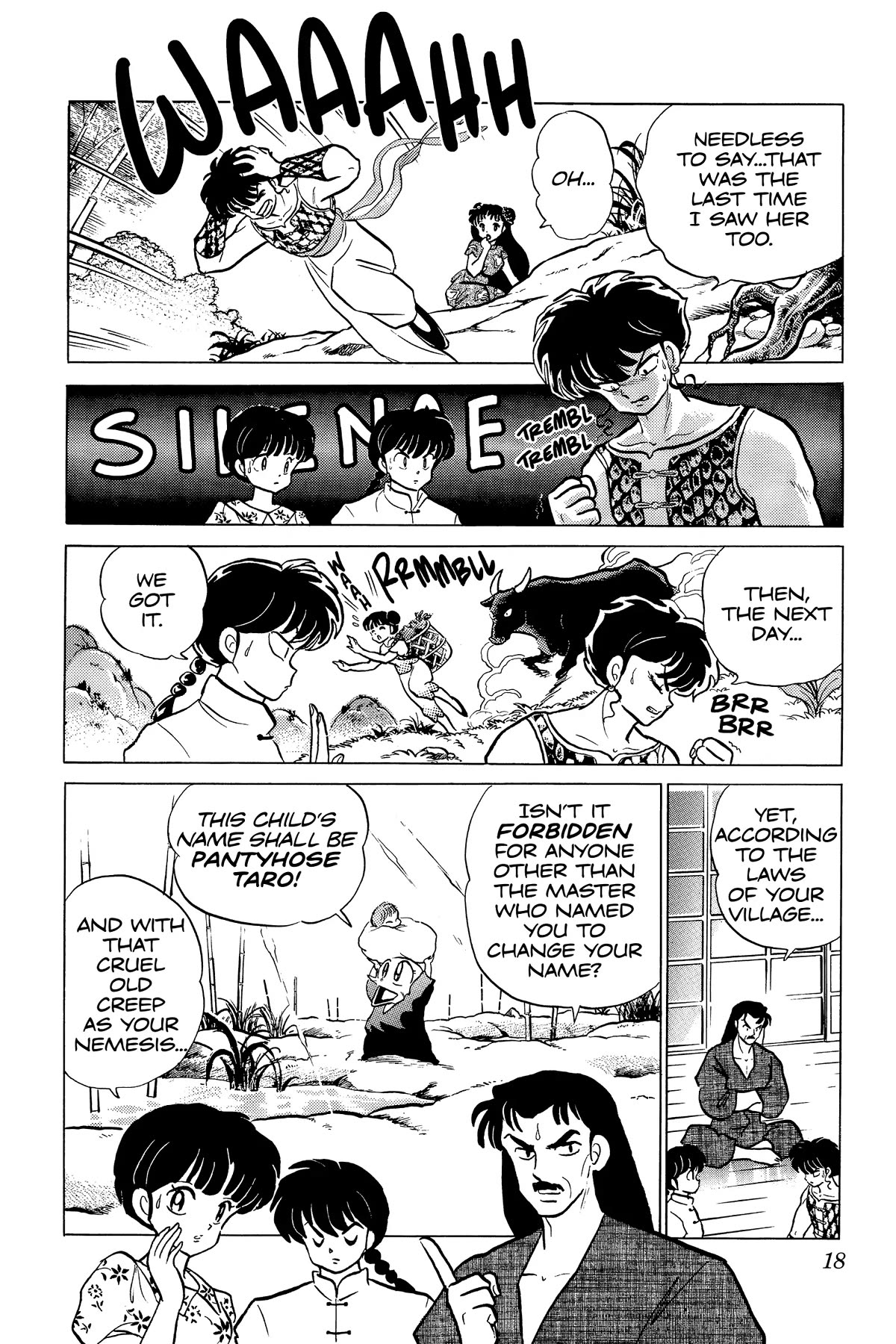 Ranma 1/2 Chapter 235 page 18 - Chapter 235: Pantyhose Taro Returns!