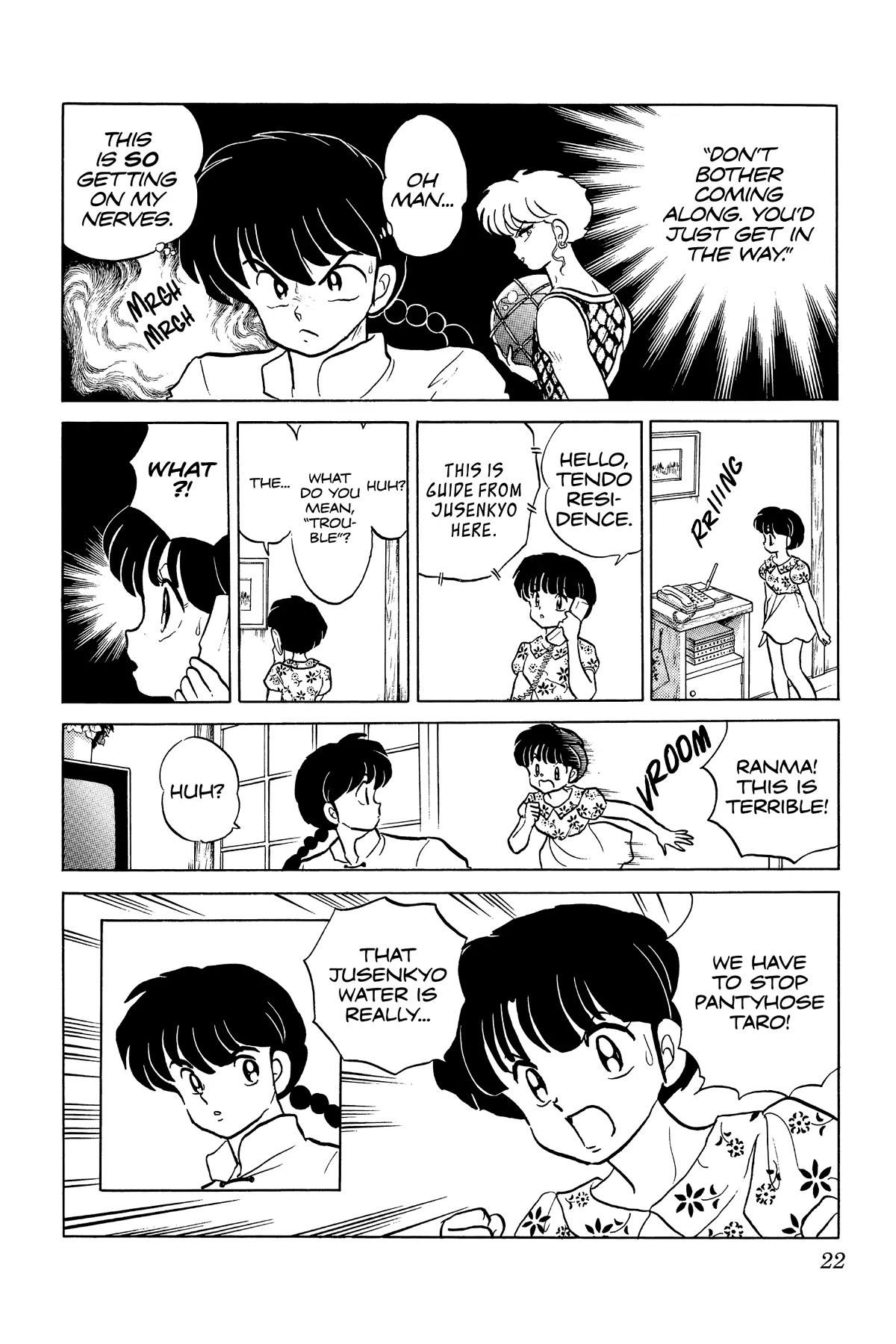 Ranma 1/2 Chapter 235 page 22 - Chapter 235: Pantyhose Taro Returns!