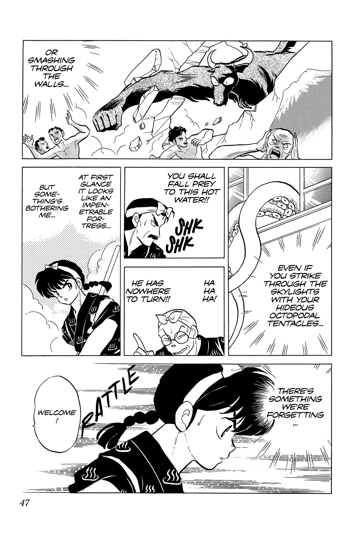 Ranma 1/2 Chapter 237 page 9 - Chapter 237: The Hot-Water Fortress