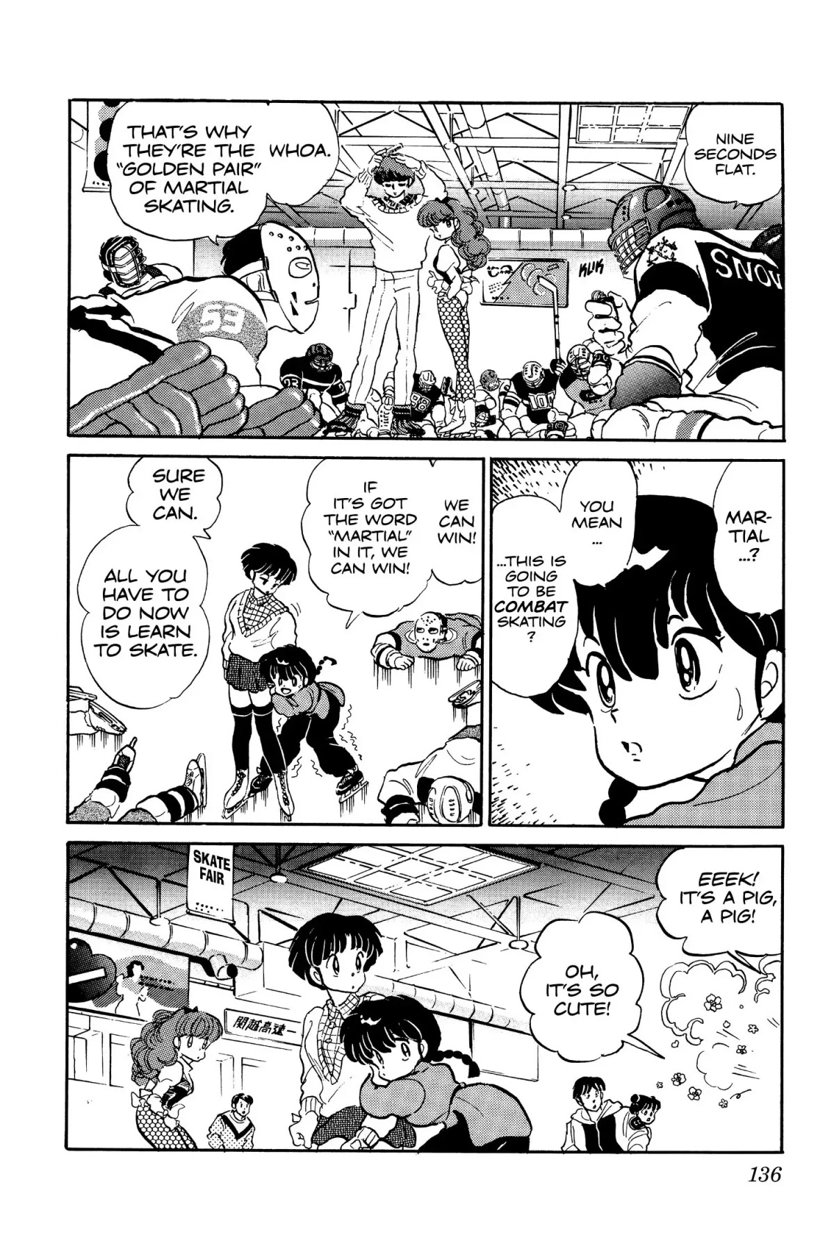 Ranma 1/2 Chapter 24 page 9 - Chapter 24: A Kiss in the Rink
