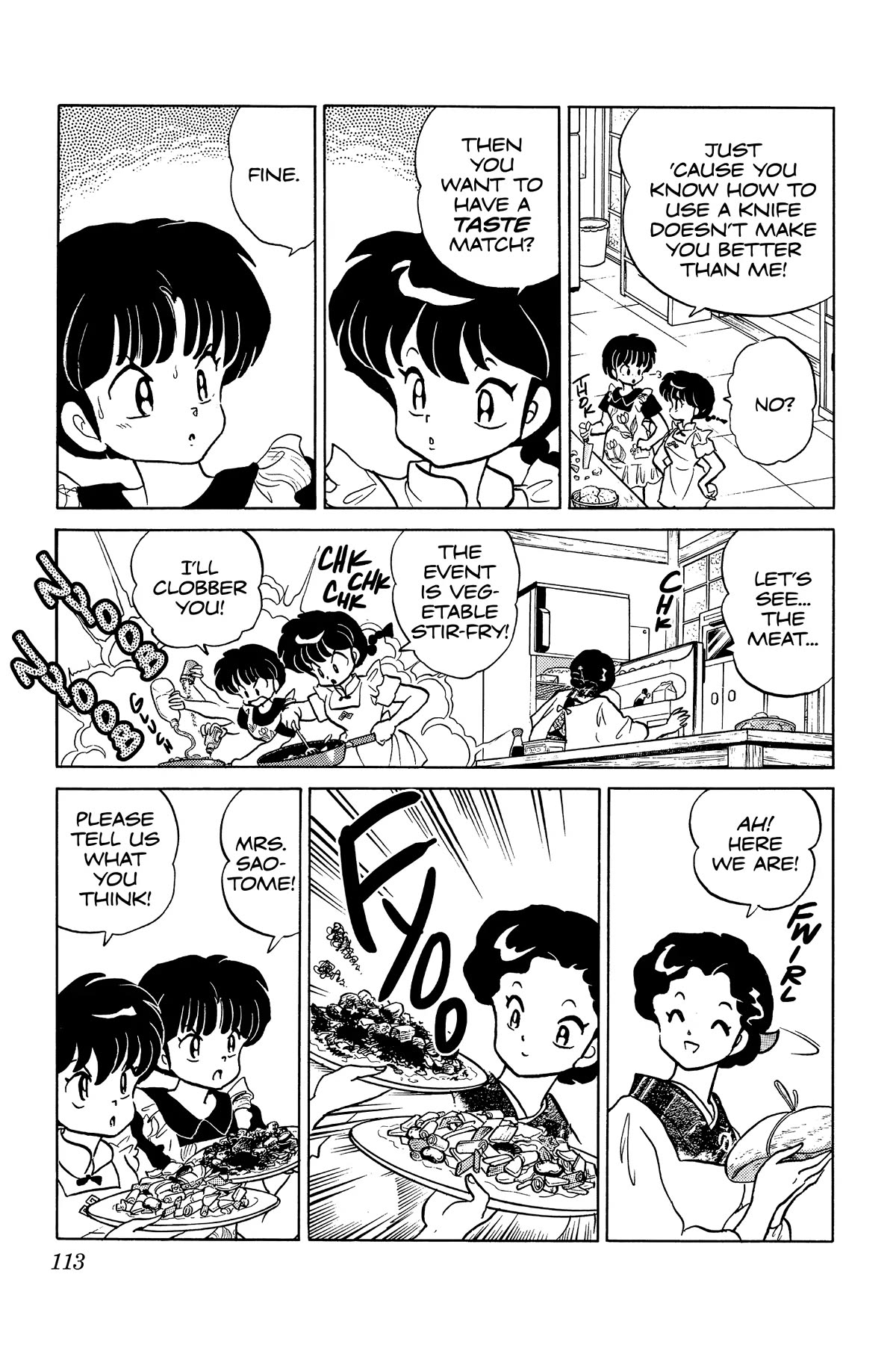 Ranma 1/2 Chapter 241 page 11 - Chapter 241: The Violence of Cooking