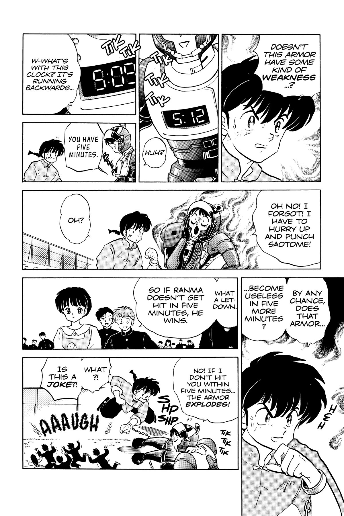 Ranma 1/2 Chapter 245 page 14 - Chapter 245: One-Punch