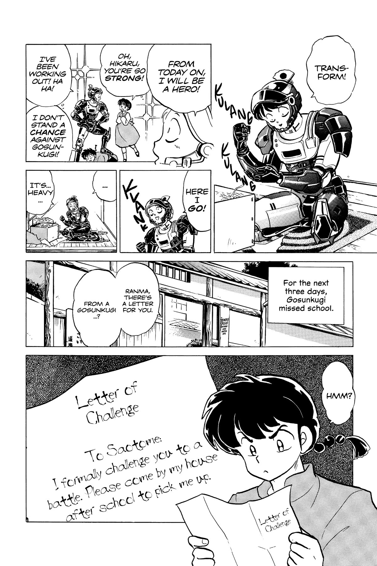 Ranma 1/2 Chapter 245 page 6 - Chapter 245: One-Punch