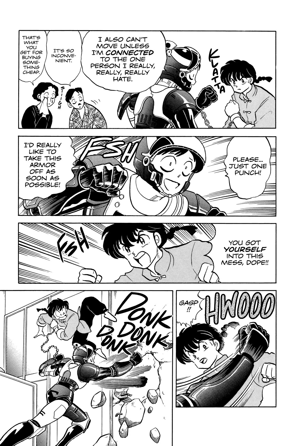 Ranma 1/2 Chapter 245 page 9 - Chapter 245: One-Punch