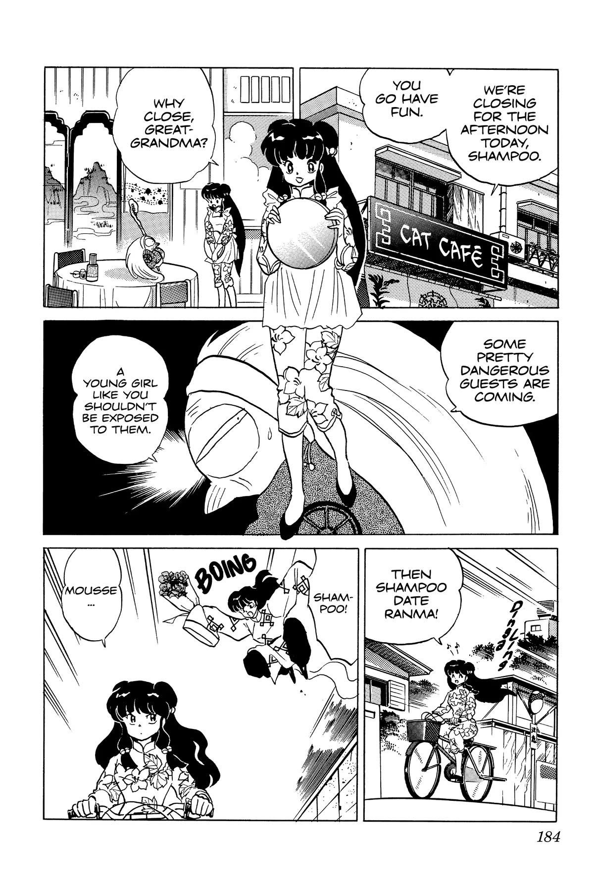 Ranma 1/2 Chapter 246 page 2 - Chapter 246: The Guest at the Cat Café
