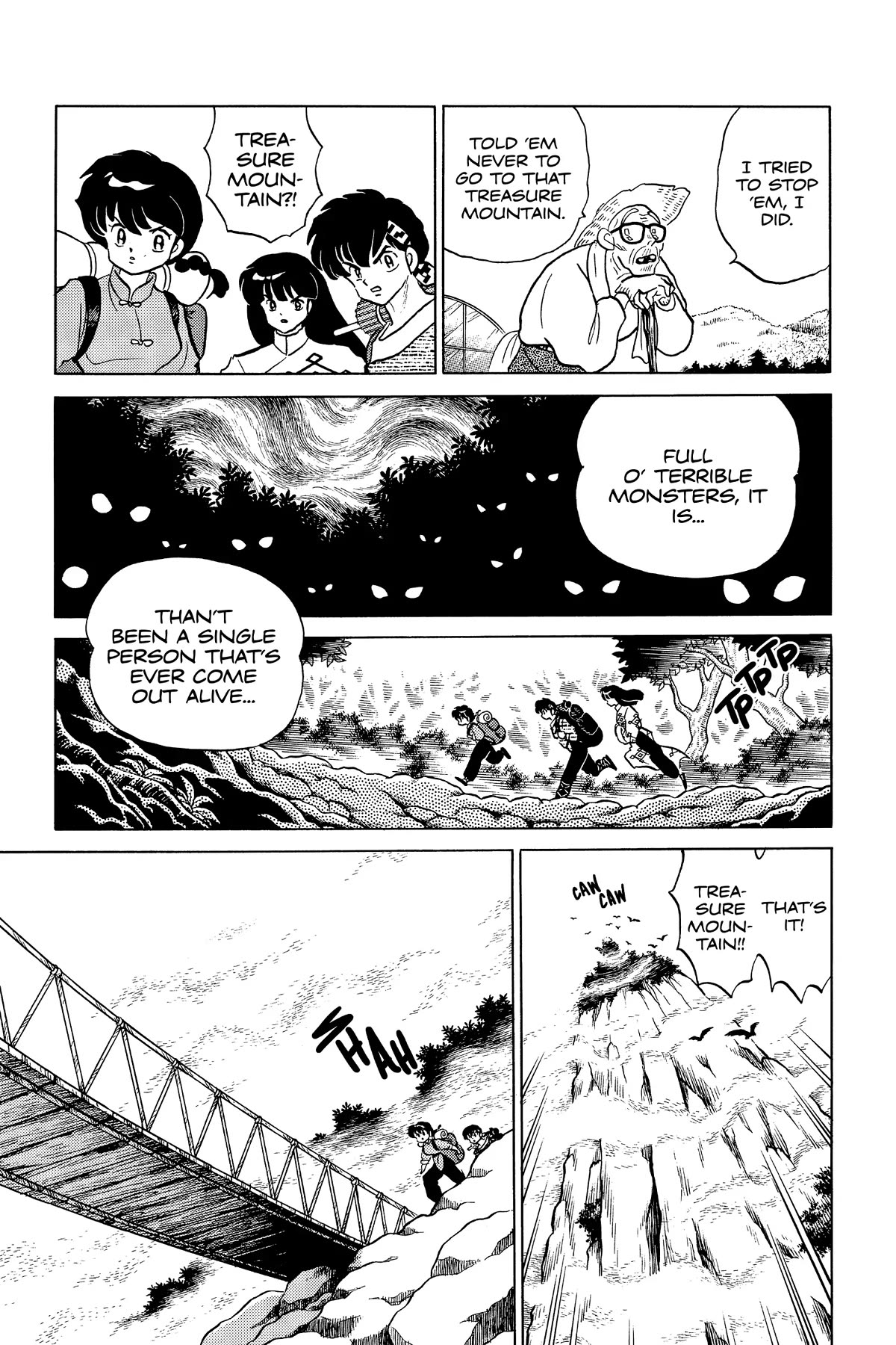 Ranma 1/2 Chapter 250 page 3 - Chapter 250: Race to Treasure Mountain