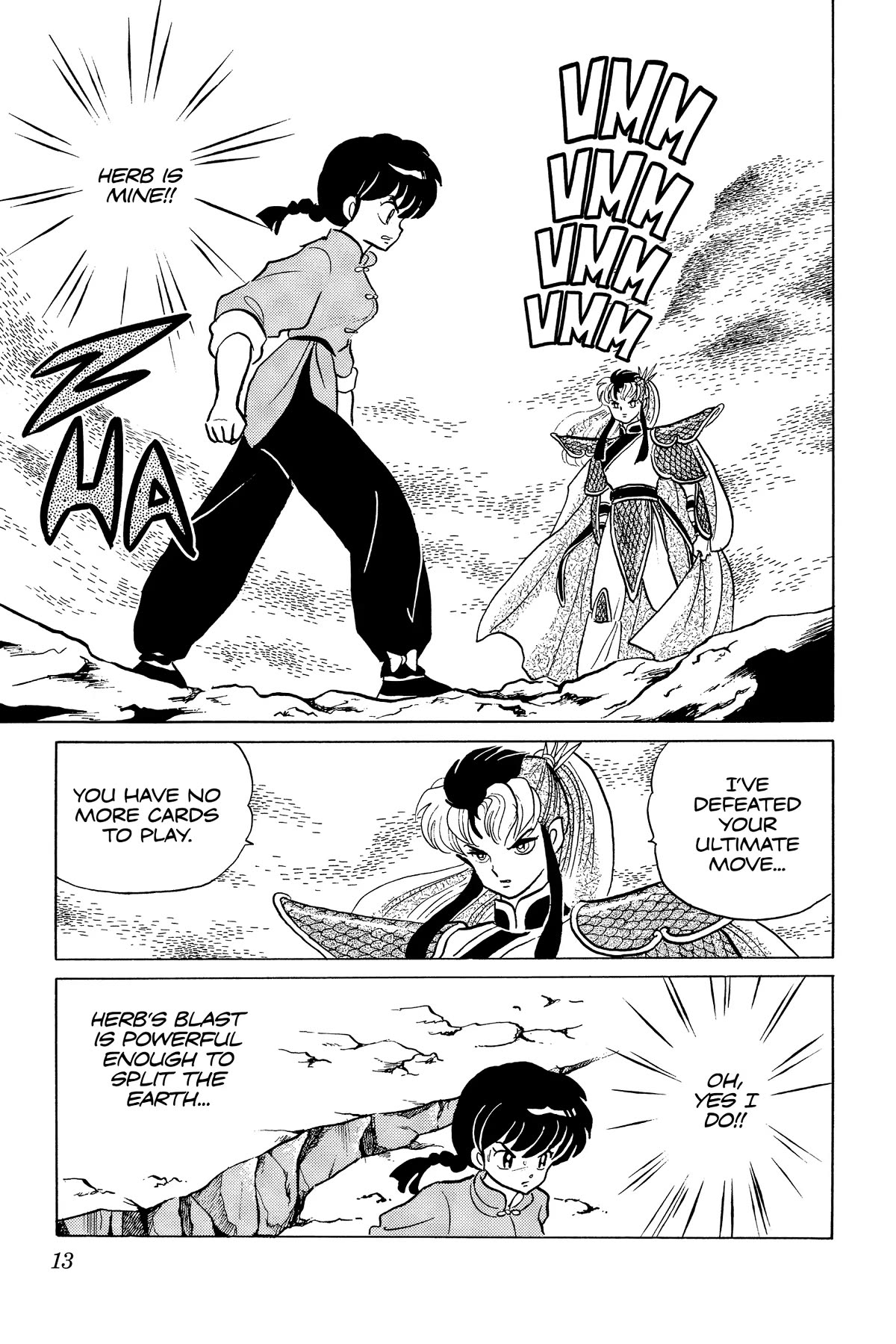Ranma 1/2 Chapter 257 page 13 - Chapter 257: A Man Again!