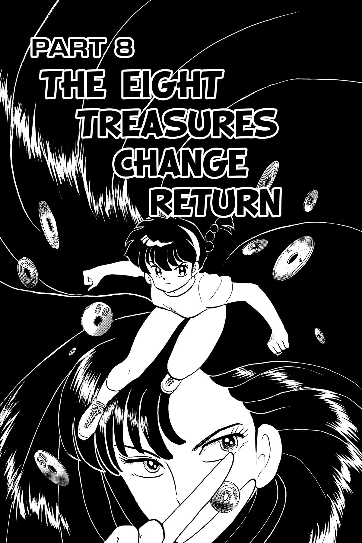 Ranma 1/2 Chapter 264 page 1 - Chapter 264: The Eight Treasures Change Return