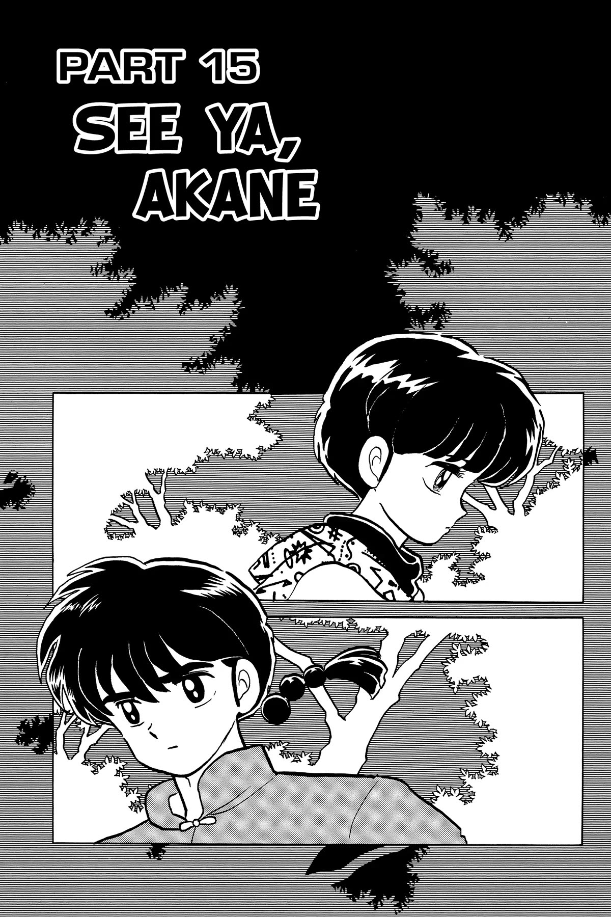 Ranma 1/2 Chapter 271 page 1 - Chapter 271: See Ya, Akane