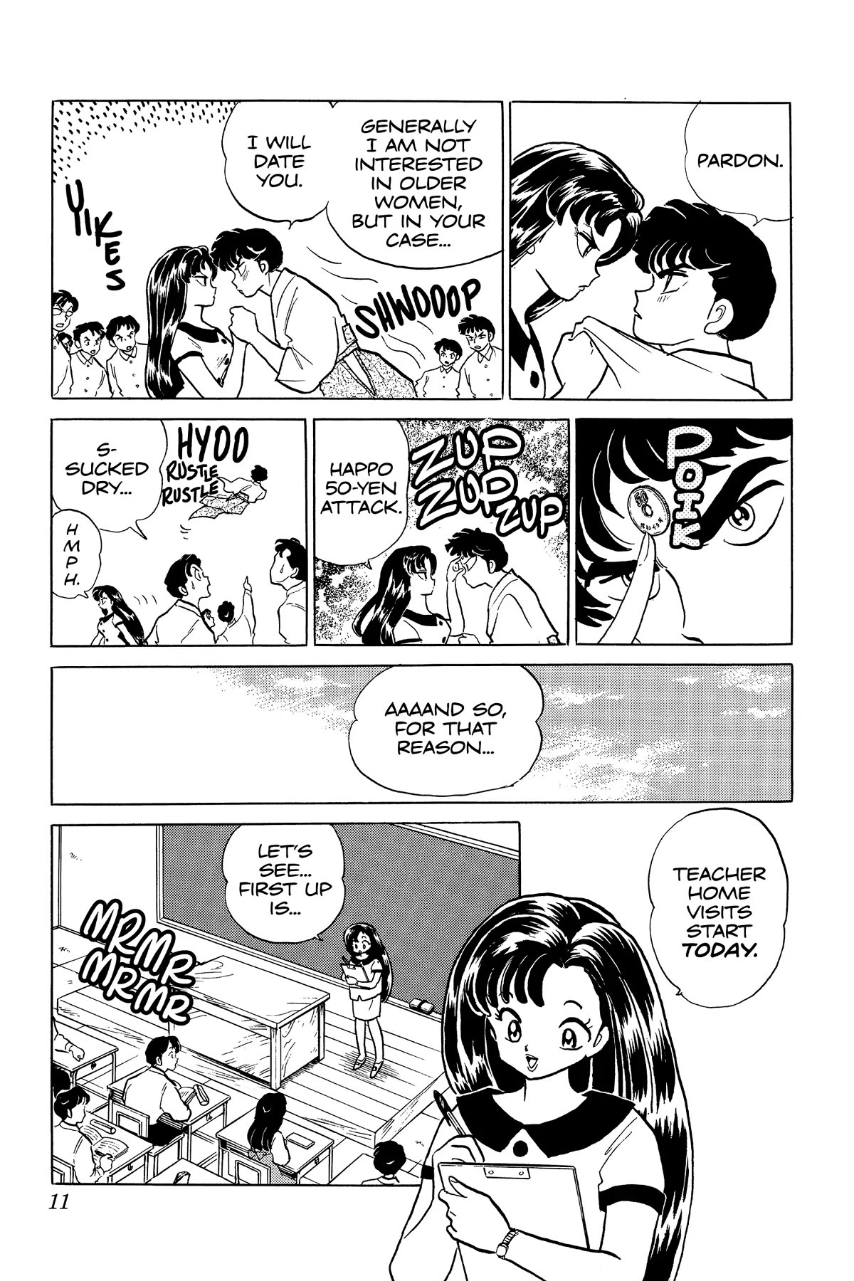 Ranma 1/2 Chapter 279 page 11 - Chapter 279: Danger: Home Visit Ahead!