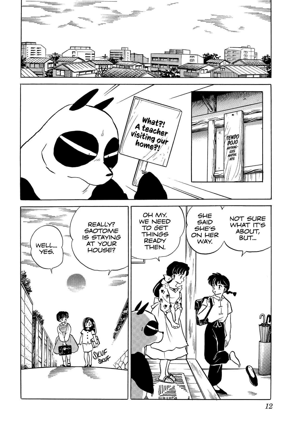 Ranma 1/2 Chapter 279 page 12 - Chapter 279: Danger: Home Visit Ahead!