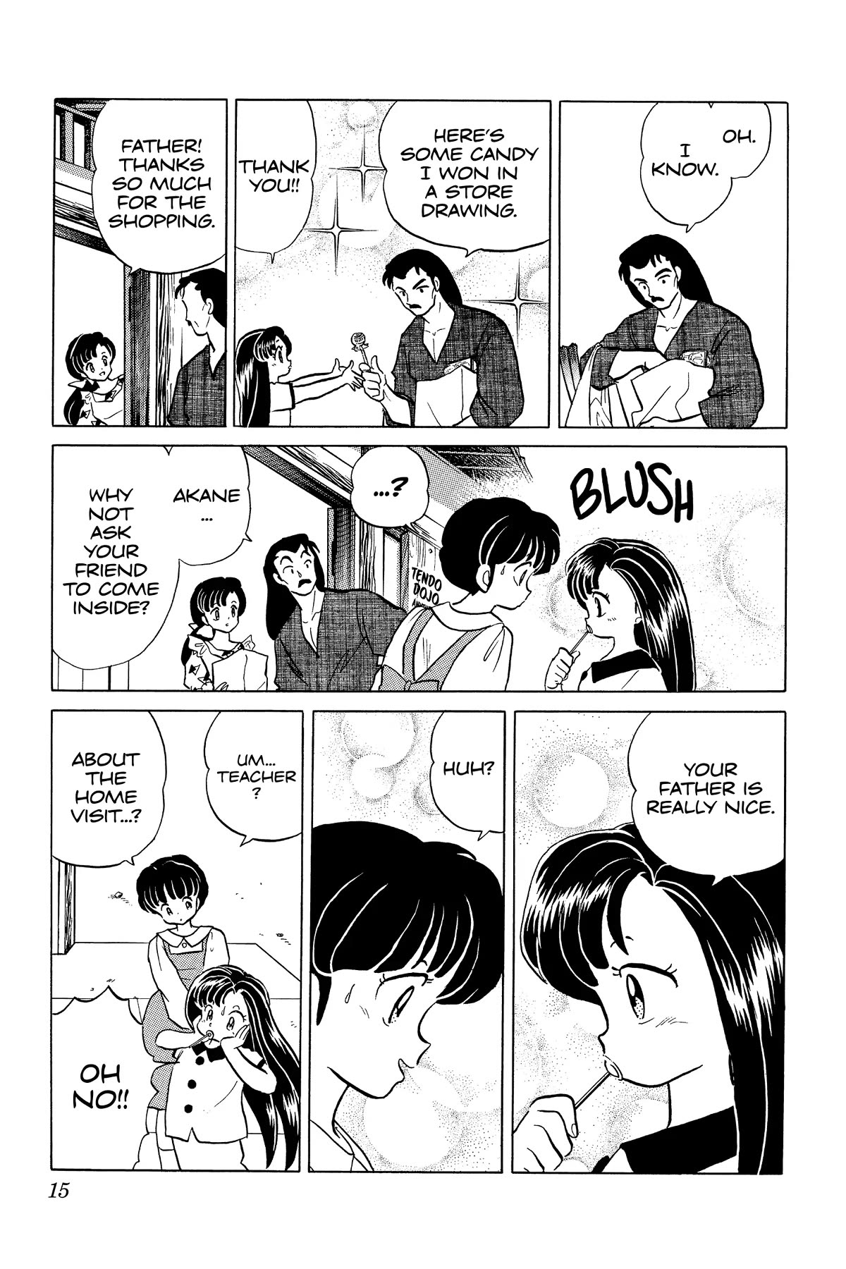 Ranma 1/2 Chapter 279 page 15 - Chapter 279: Danger: Home Visit Ahead!
