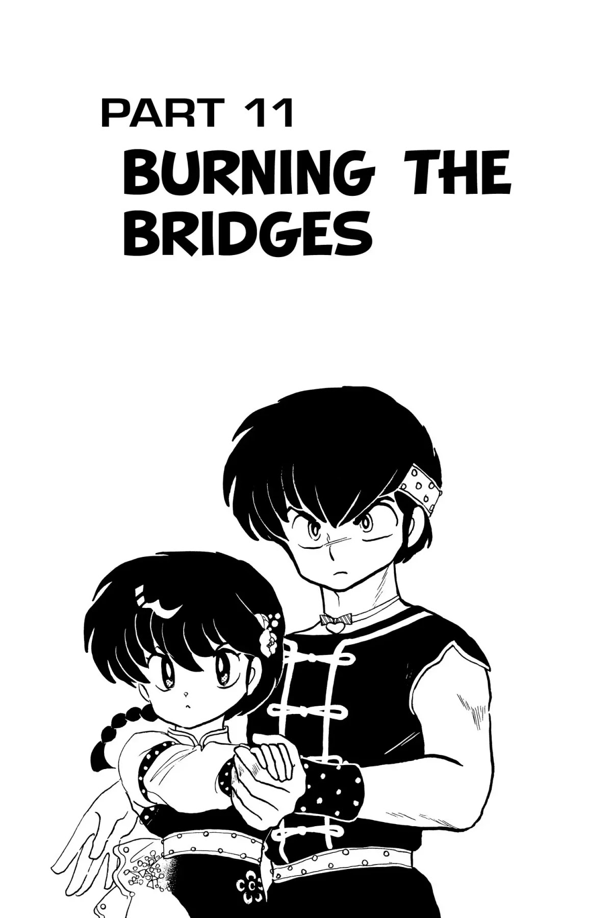 Ranma 1/2 Chapter 28 page 1 - Chapter 28: Burning the Bridges