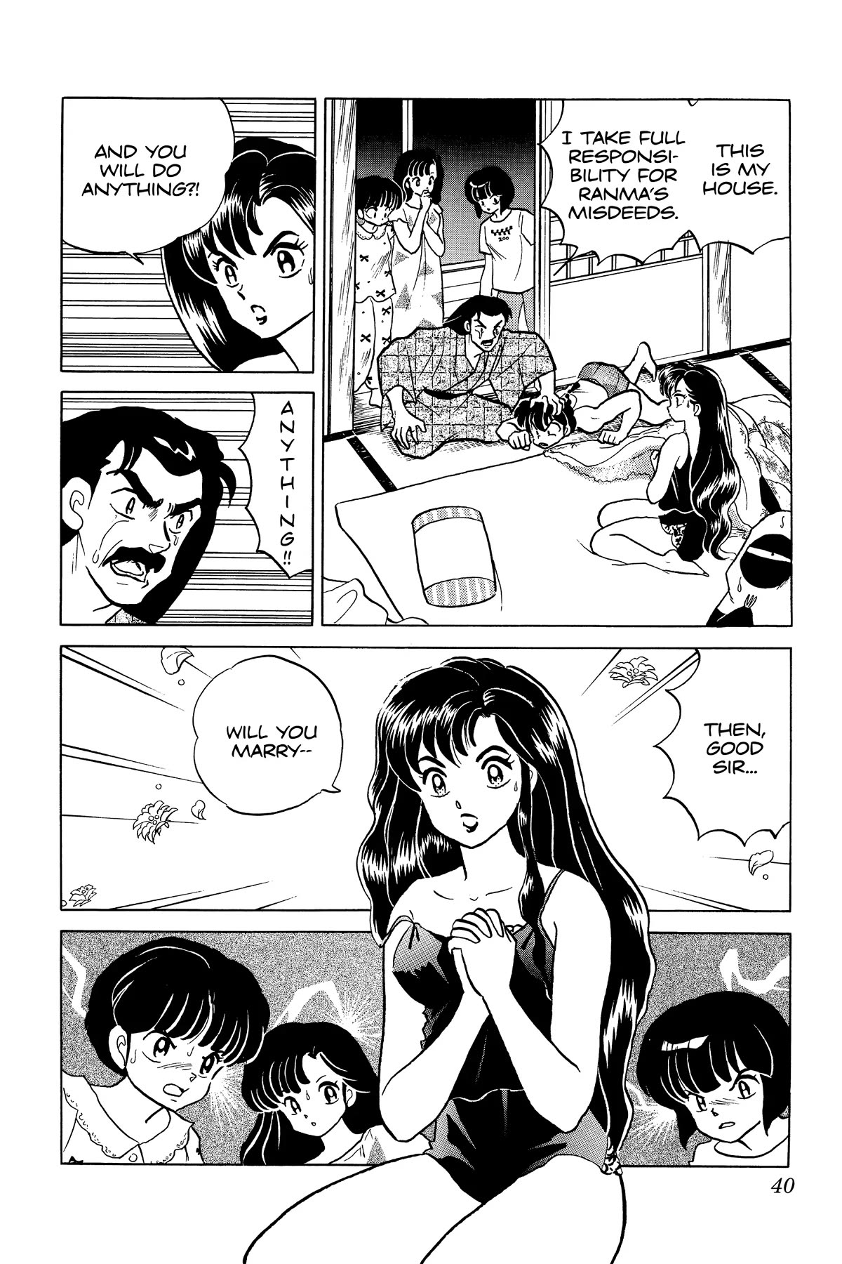 Ranma 1/2 Chapter 281 page 2 - Chapter 281: Danger: Flight Path of Love!