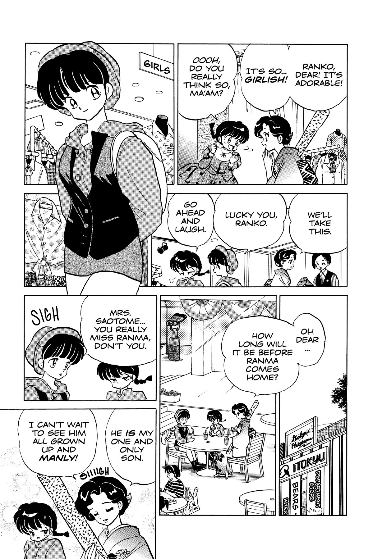 Ranma 1/2 Chapter 290 page 3 - Chapter 290: Mother, I am Ranma