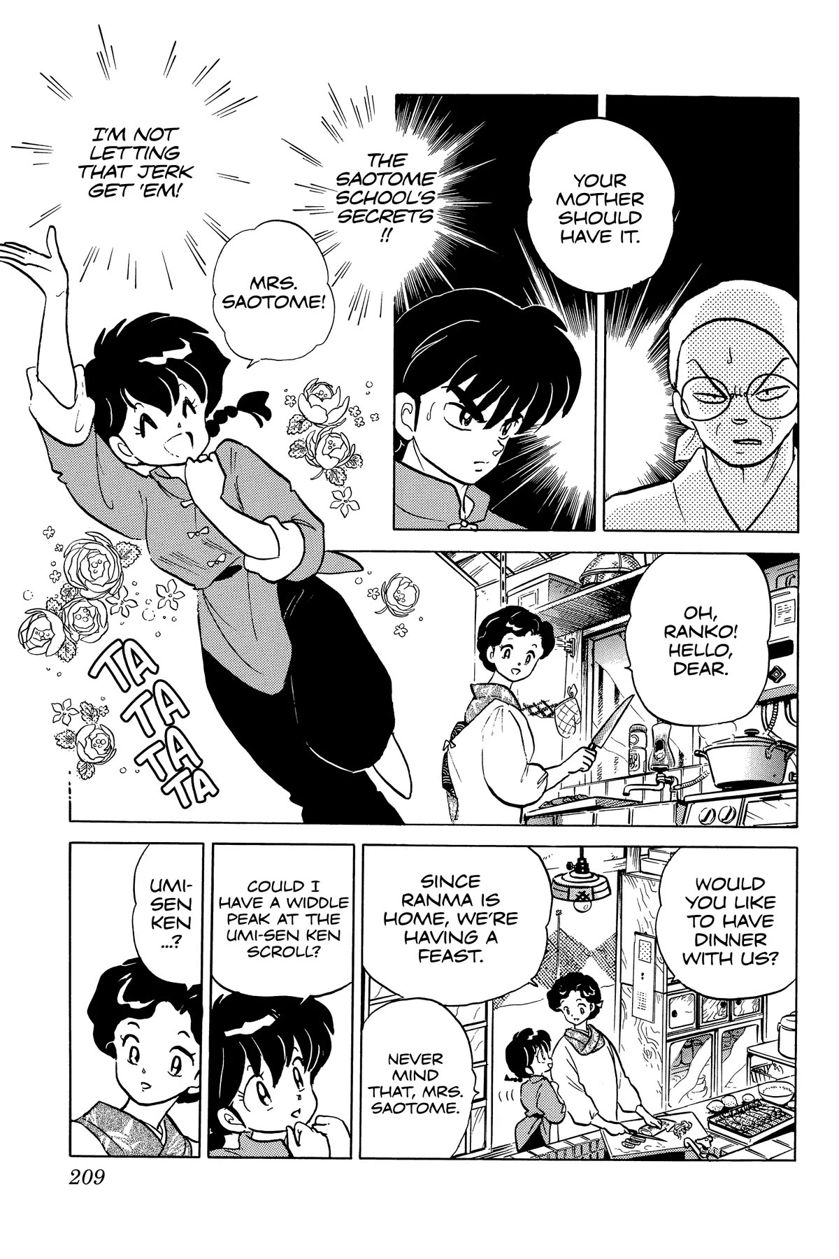 Ranma 1/2 Chapter 291 page 10 - Chapter 291: Thousand-Mountain VS. Thousand-Seas