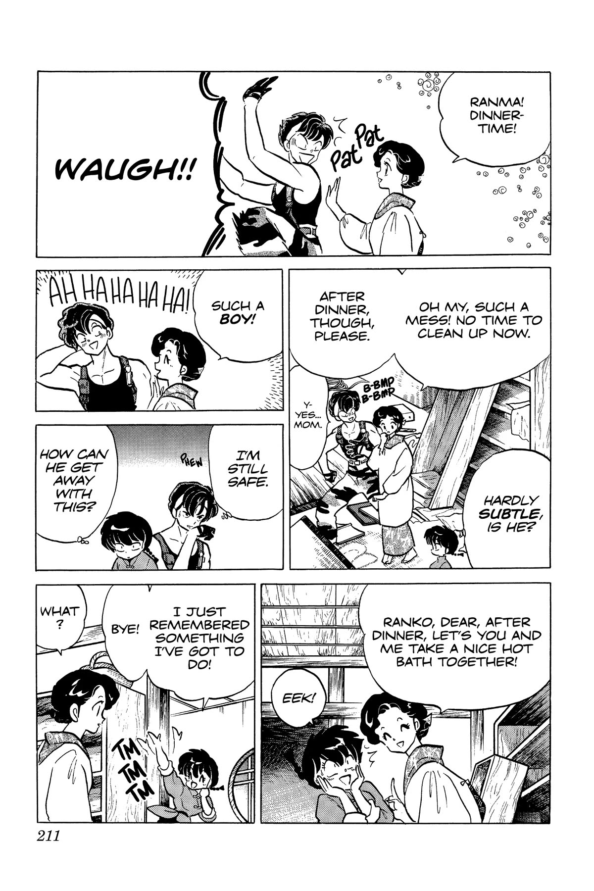 Ranma 1/2 Chapter 291 page 12 - Chapter 291: Thousand-Mountain VS. Thousand-Seas