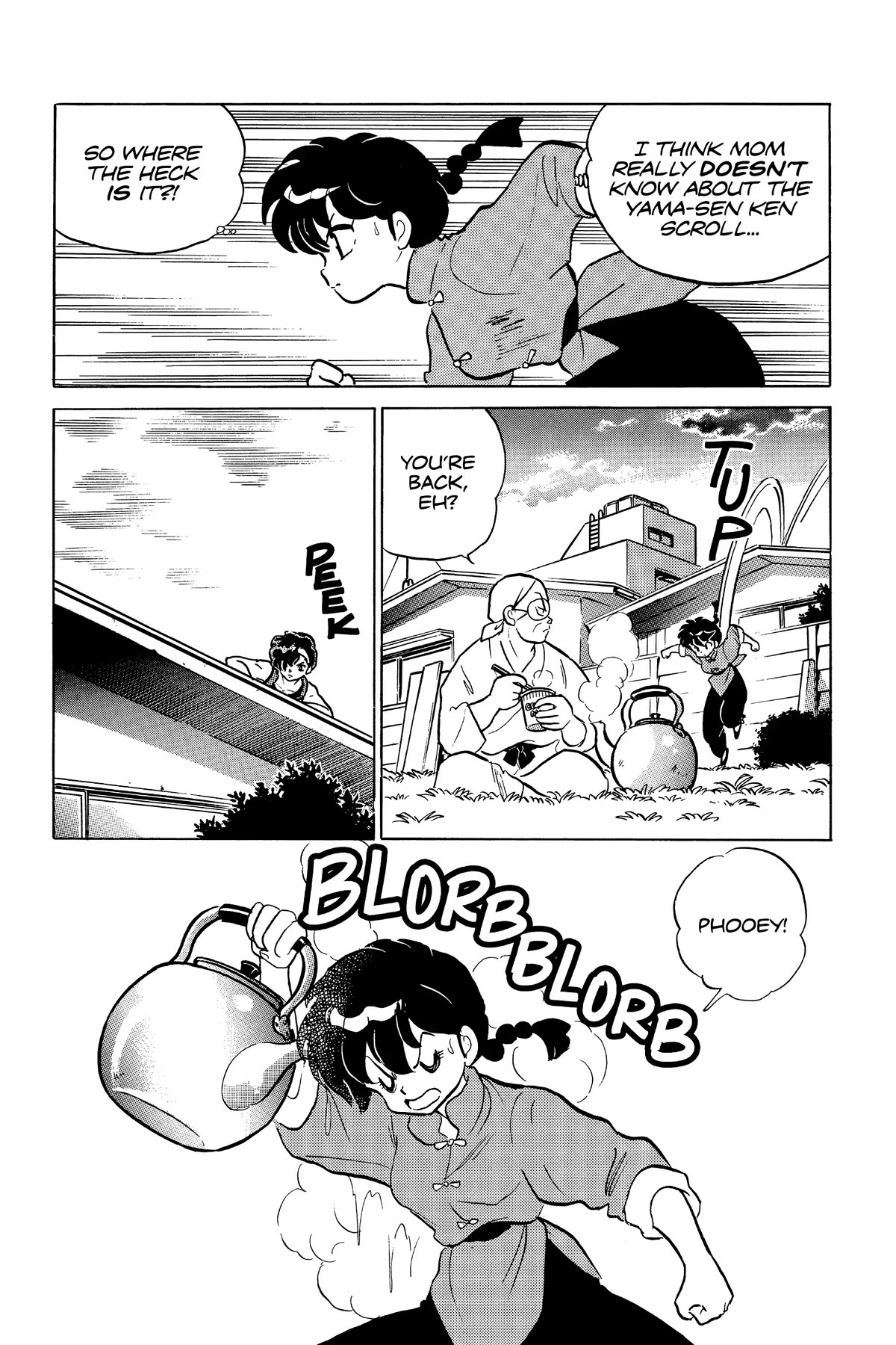 Ranma 1/2 Chapter 291 page 14 - Chapter 291: Thousand-Mountain VS. Thousand-Seas